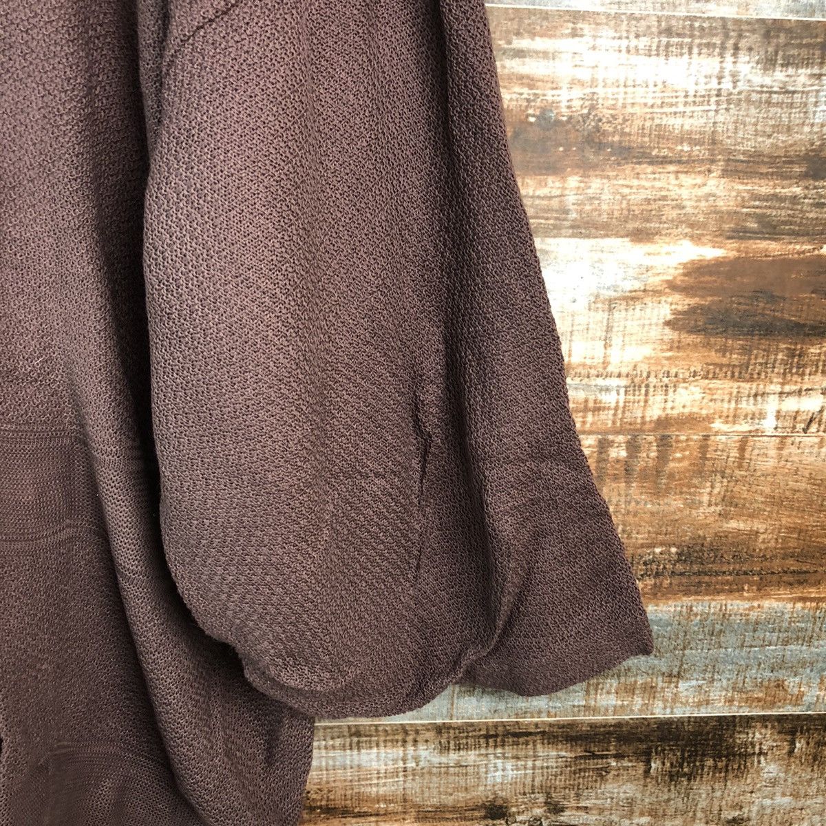 Japanese Brand Japanese Brand Brown Cardigan Knitwear #A1962 Size US L / EU 52-54 / 3 - 8 Thumbnail