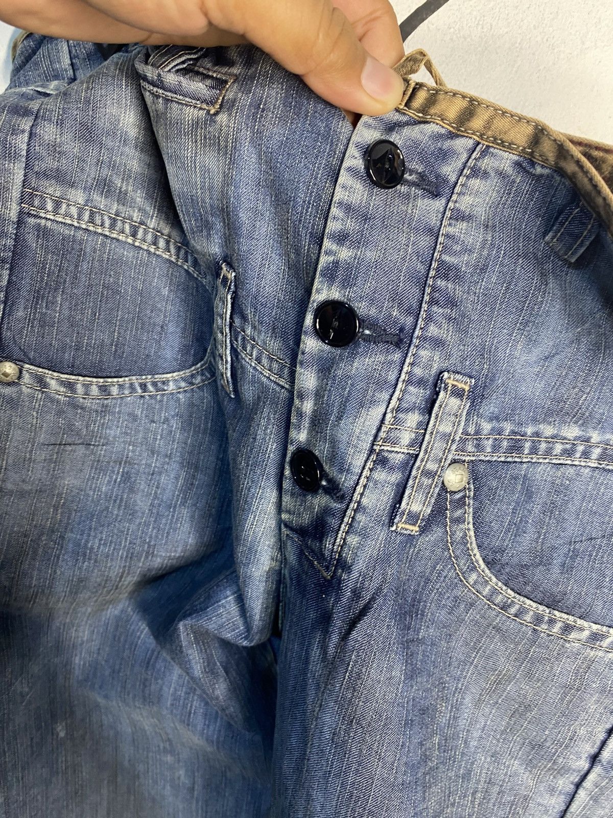 Marithe + Francois Girbaud Soft jeans marithe francois girbaud vintage big pocket Size US 34 / EU 50 - 4 Thumbnail