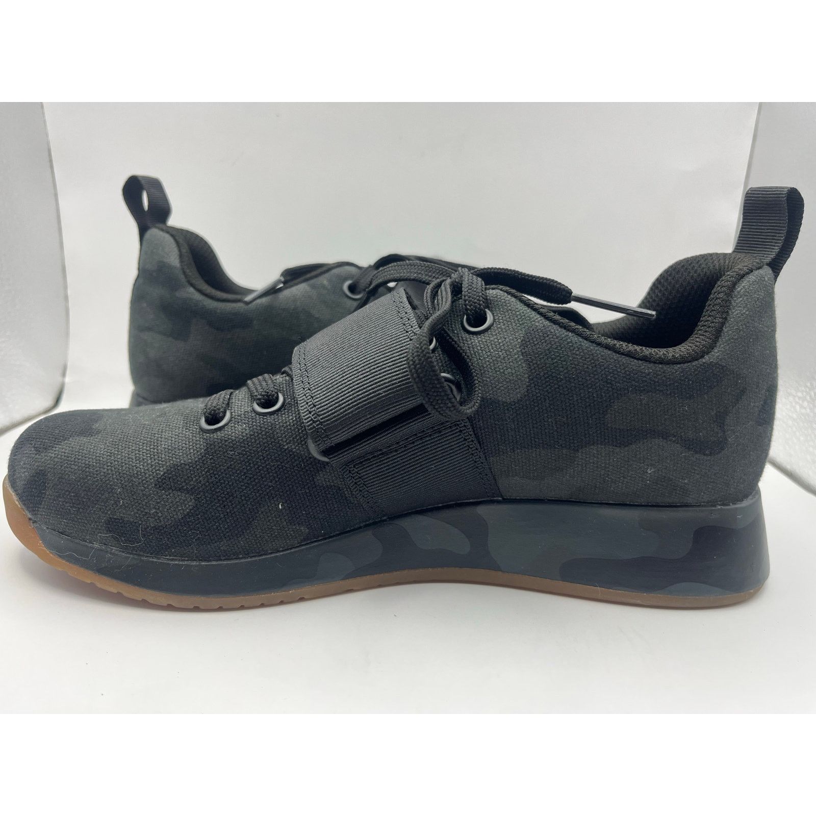 Unknown London Nobull Unisex Lifter Black Camo Casual Shoes Sneakers S USED Size US 7.5 / IT 37.5 - 3 Thumbnail