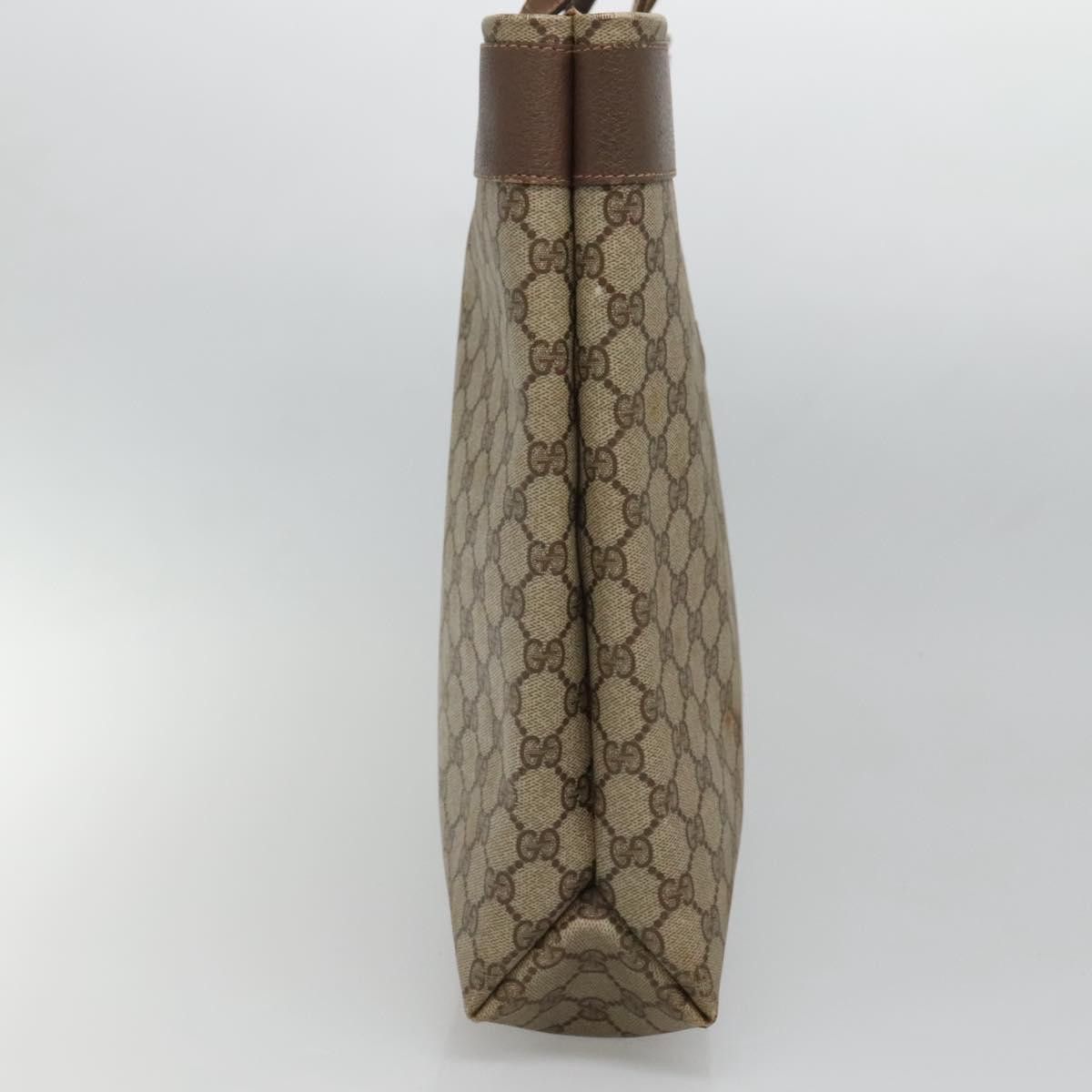 Gucci GUCCI GG Supreme Tote Bag Pvc Beige 41 02 109 Size ONE SIZE - 4 Thumbnail