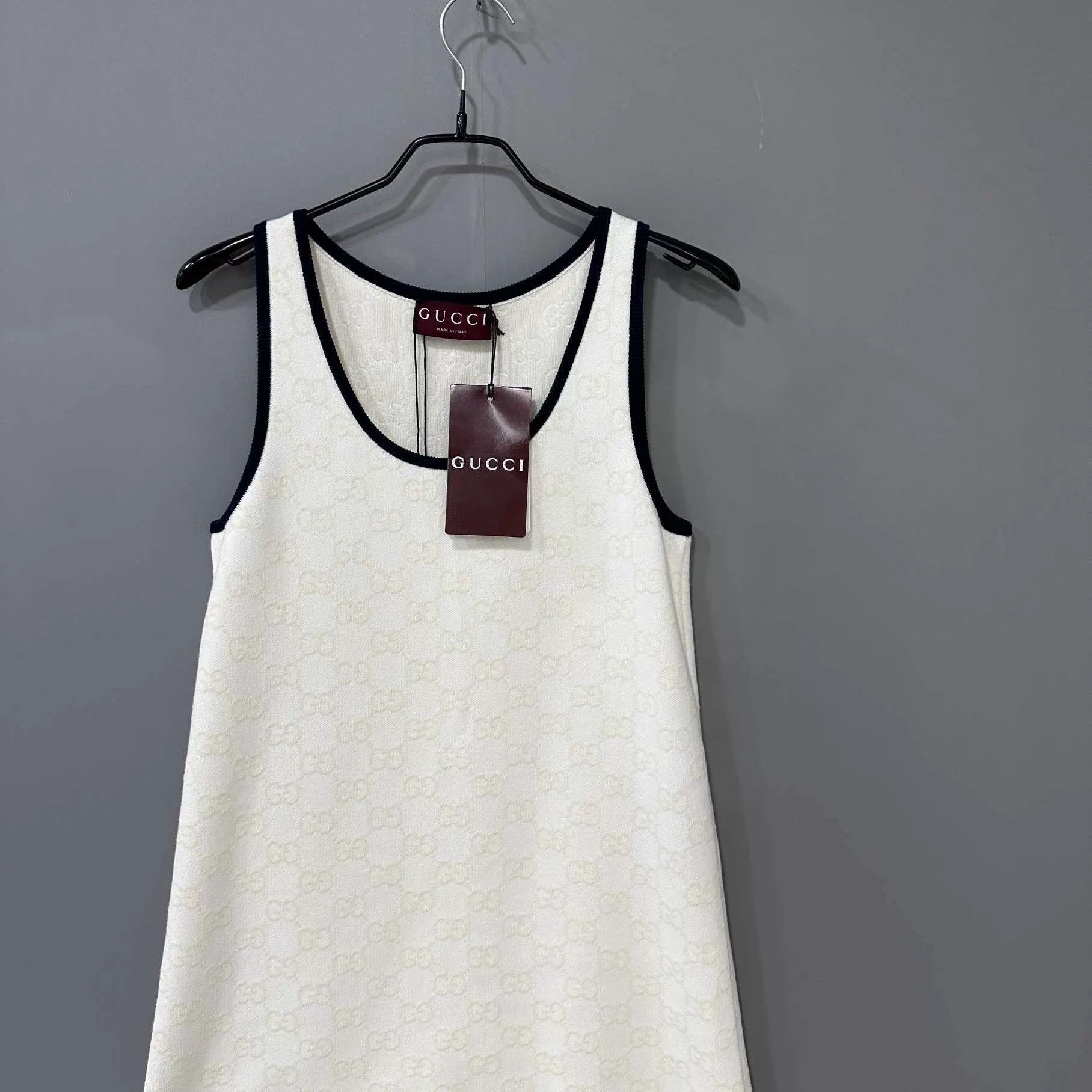 Gucci GUCCI 25 New Jacquard Tank Dress S Size S / US 4 / IT 40 - 2 Thumbnail