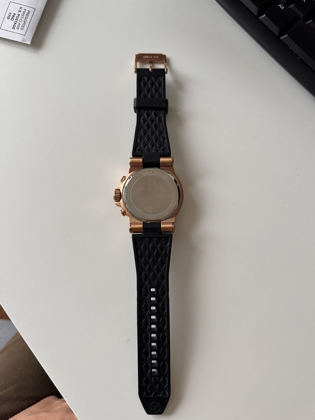Michael Kors Michael Kors Rose Gold Watch Size ONE SIZE - 4 Thumbnail