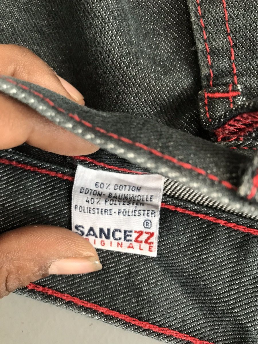 JNCO × Southpole × Vintage Vintage Sancezz SpellOut embroidered carpenter denim Size US 32 / EU 48 - 7 Thumbnail