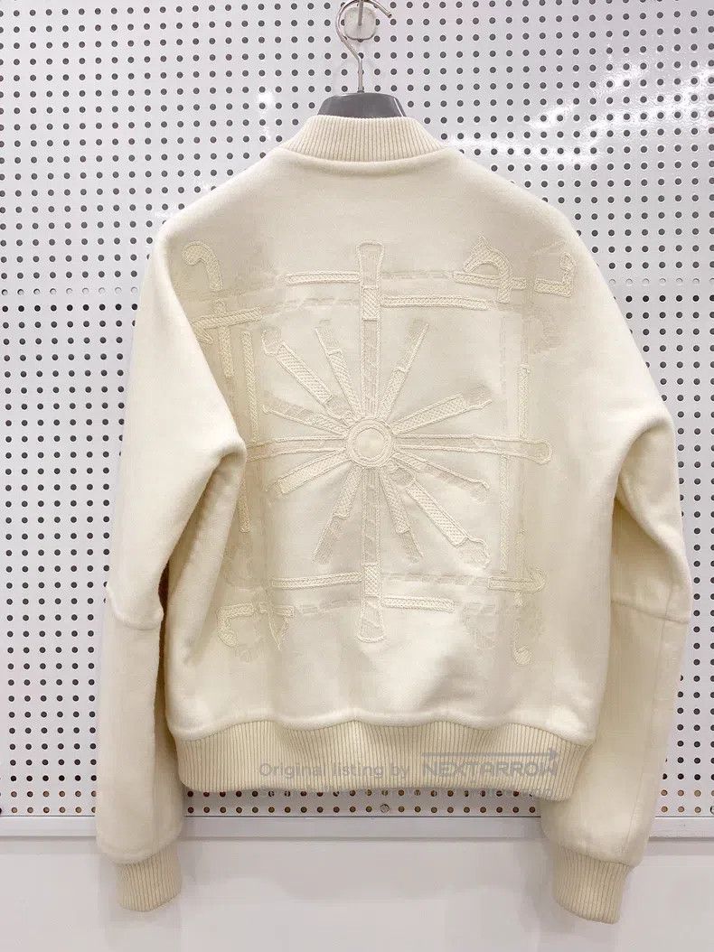 Hermes Hermes Cashmere Baseball Jacket Size XS / US 0-2 / IT 36-38 - 5 Thumbnail