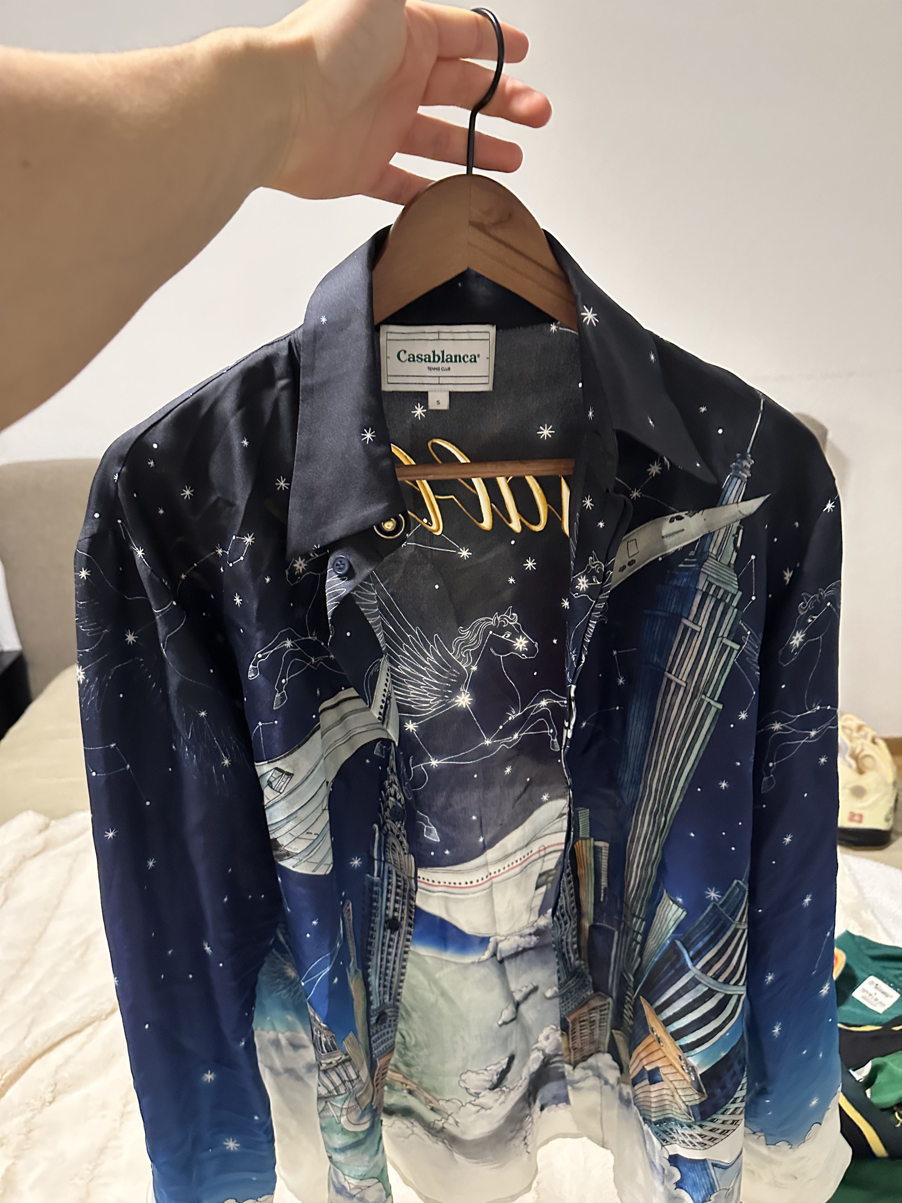 Casablanca Casablanca Silk Shirt Size US S / EU 44-46 / 1 - 6 Thumbnail