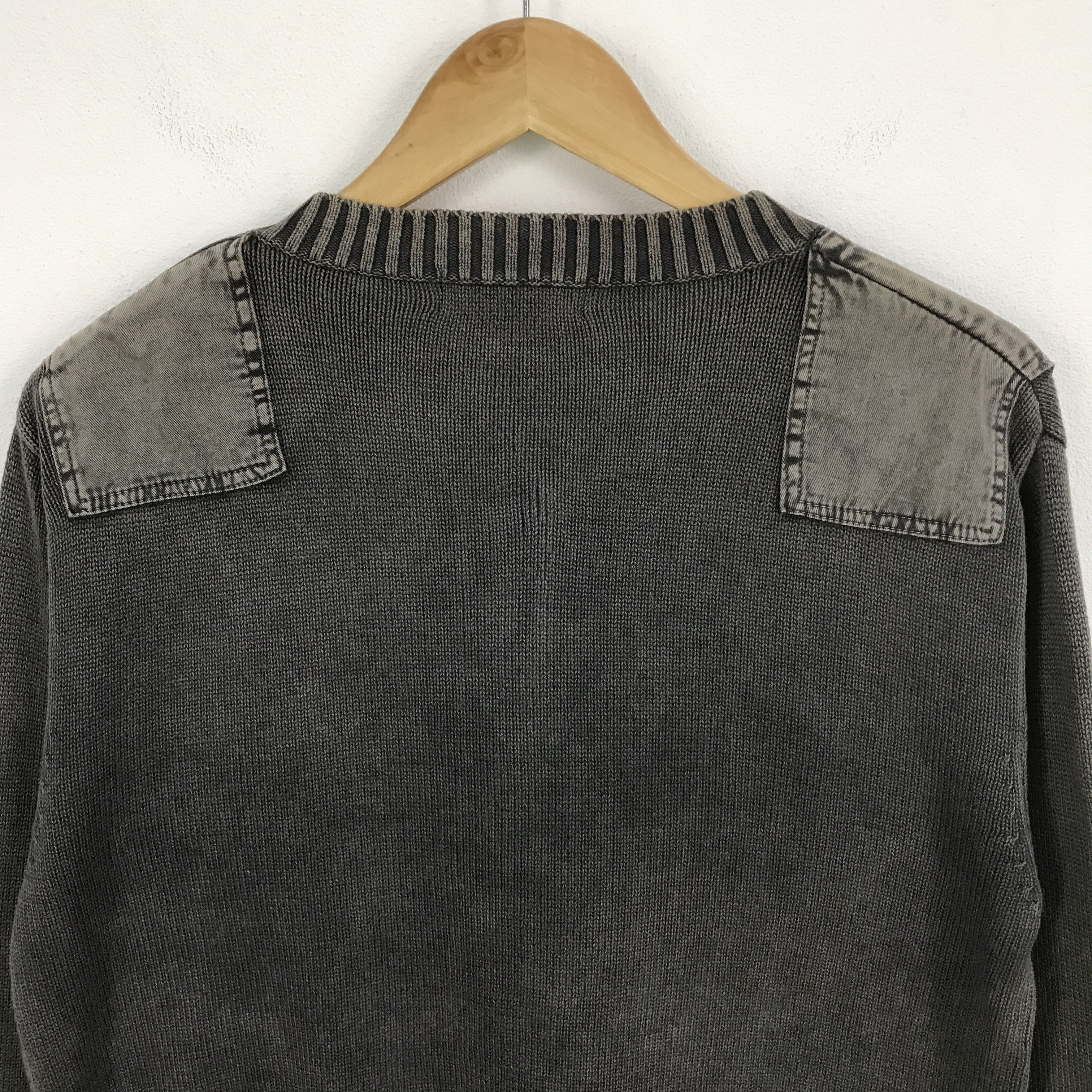 Beams Plus × Japanese Brand ifsixwasnine style beams black faded zipper knitwear jacket Size US L / EU 52-54 / 3 - 4 Thumbnail