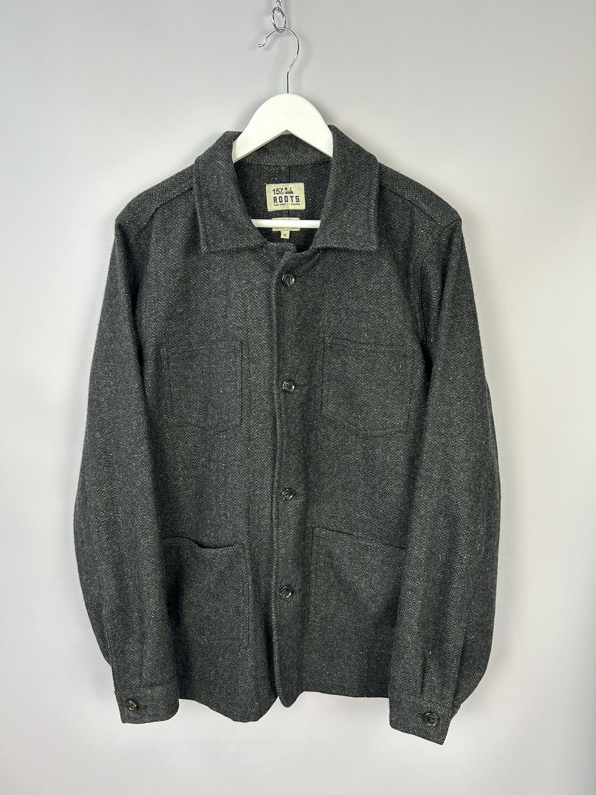 Designer × Le Laboureur × Roots 157 Roots Wool Workwear Jacket Unlined Size M Size US M / EU 48-50 / 2 - 8 Thumbnail