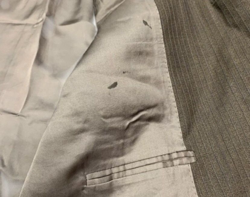 Canali × Loro Piana VINTAGE 90s CANALI LORO PIANA Men Blazer 110’s 56R Size 50R - 8 Thumbnail
