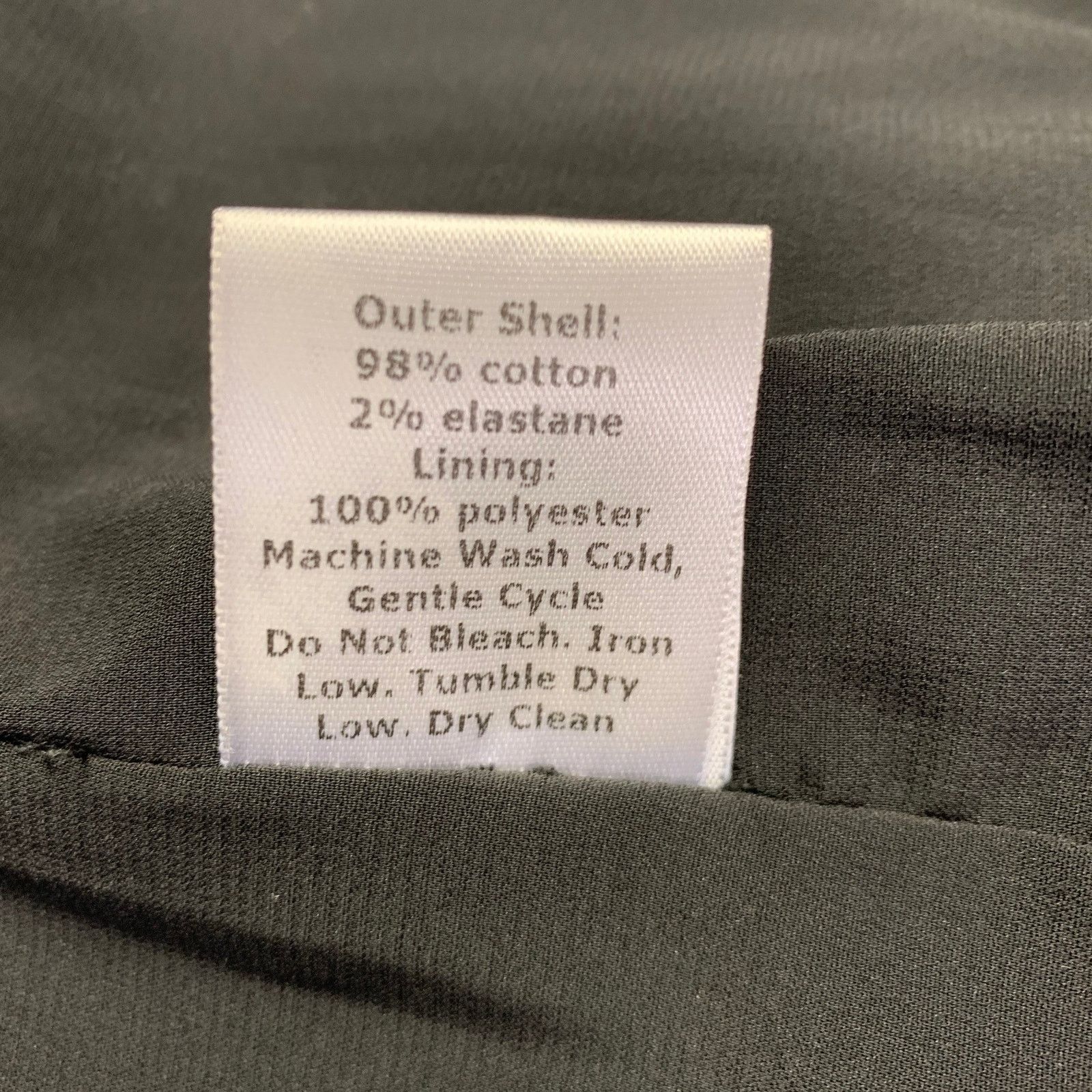 Other PROJECT WHITE ELEPHANT XL Black Blue Cotton Blend Jacket Size US XL / EU 56 / 4 - 11 Thumbnail