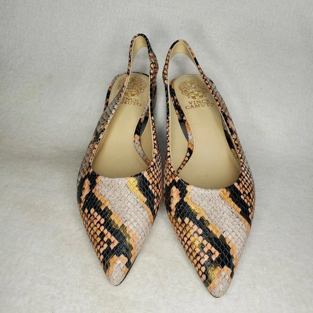 Vince Camuto Vince Camuto Womens Multicolor Flats Size US 7M Size US 7 / IT 37 - 3 Thumbnail