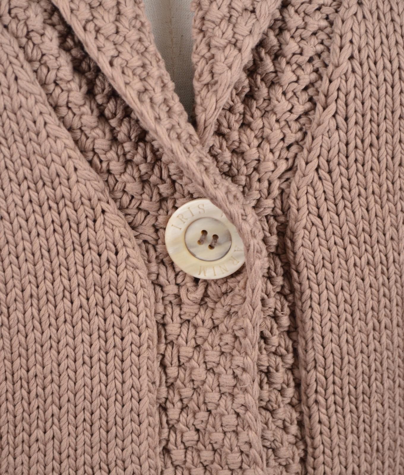 Iris von Arnim Iris Von Arnim Knit Cotton Cardigan Sweater Shawl Size XL Size XL / US 12-14 / IT 48-50 - 5 Thumbnail