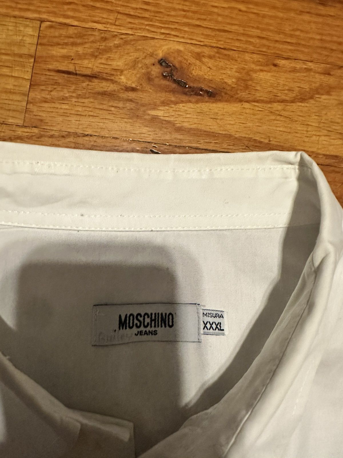 Moschino Moschino Customers Wanted Logo Button Up Size US XXL / EU 58 / 5 - 3 Thumbnail