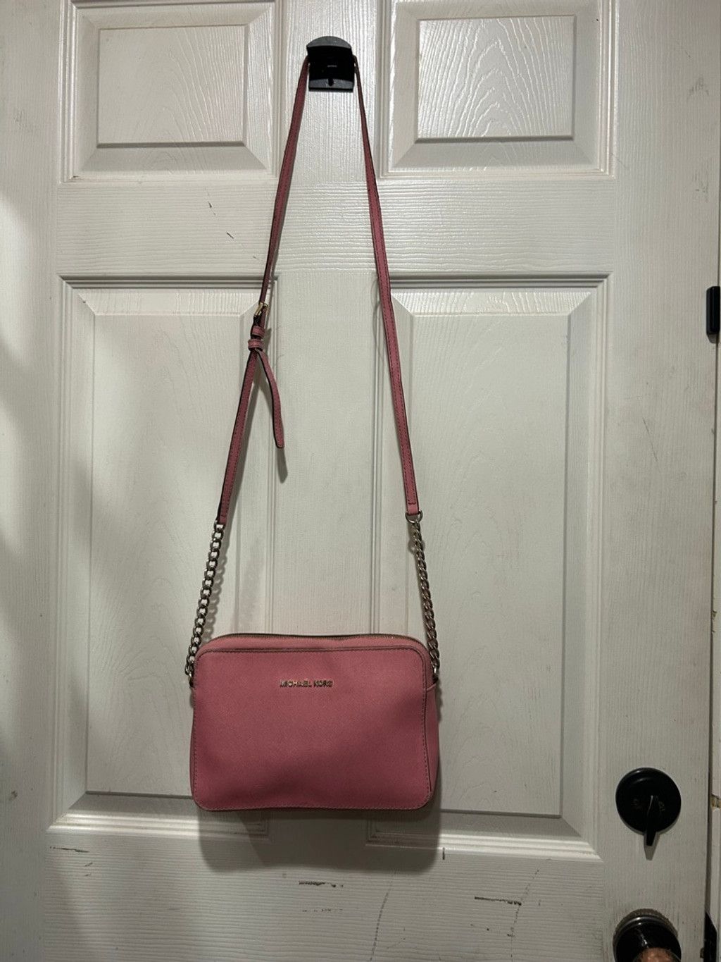 Michael Kors Women's Michael Kors Pink Crossbody Bag One Size Size ONE SIZE - 1 Thumbnail