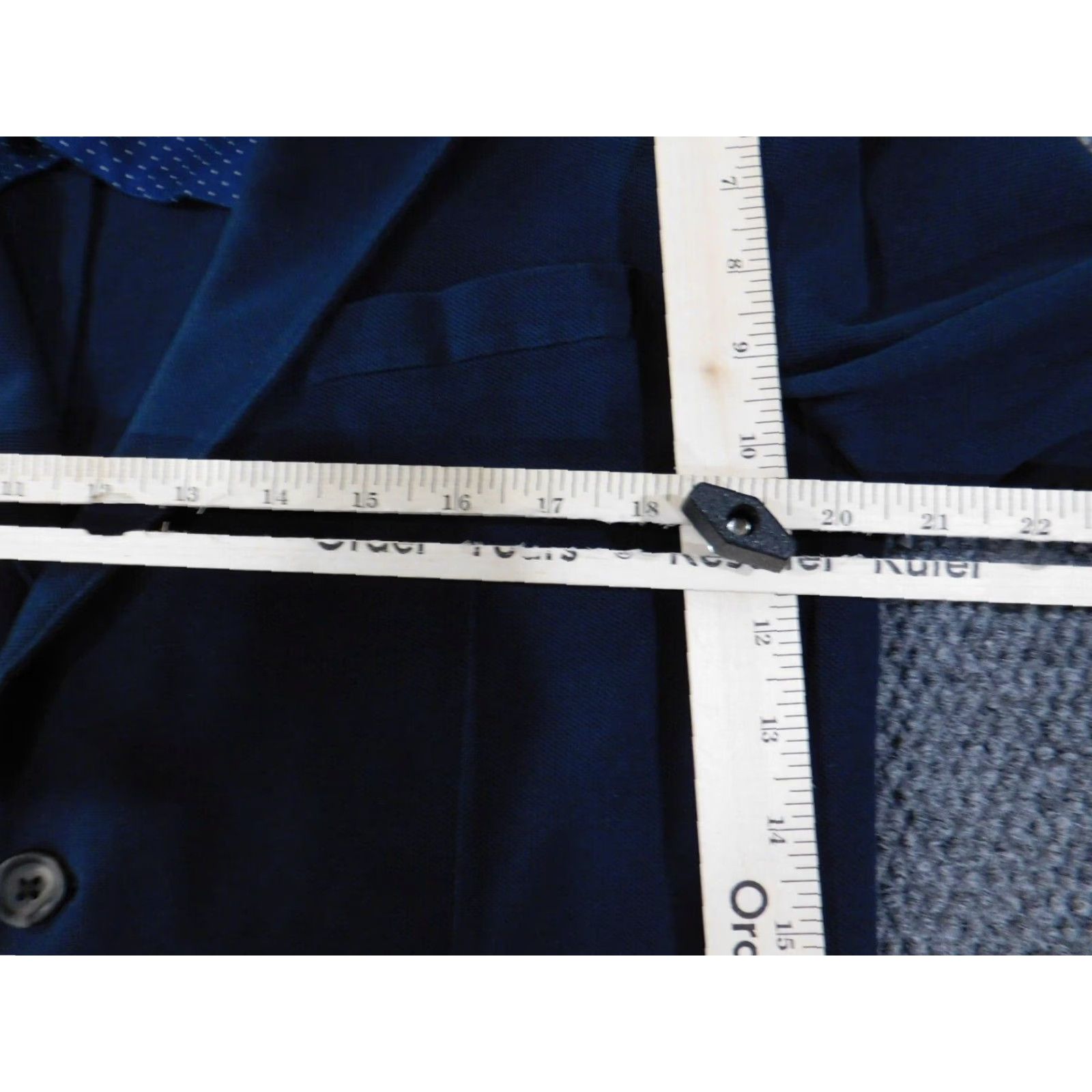 Boden Boden Blazer Jacket 42R Blue Cotton Tweed Business Casual Regular Mens Size 42R - 5 Thumbnail