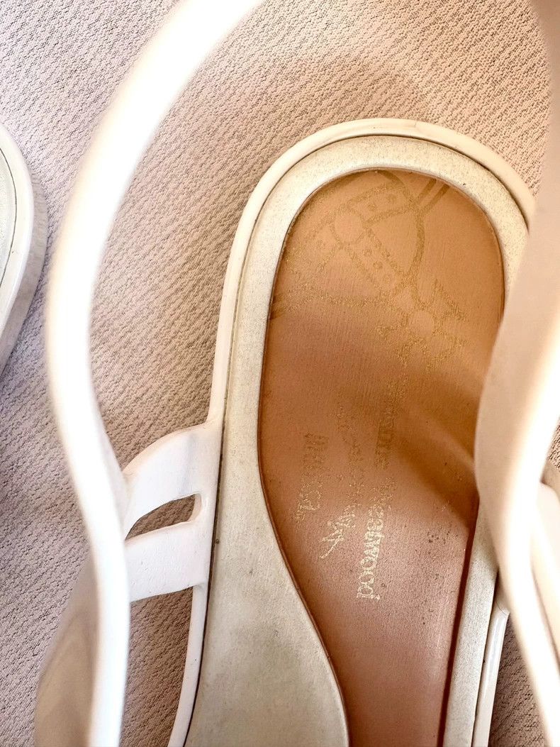 Vivienne Westwood Vivienne Westwood Saturn white sandals Size US 9.5 / IT 39.5 - 9 Thumbnail