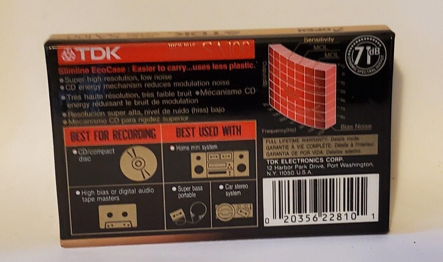 Designer TDK SA-100 High Bias Mini Discs - Pack of 3 Size ONE SIZE - 3 Thumbnail