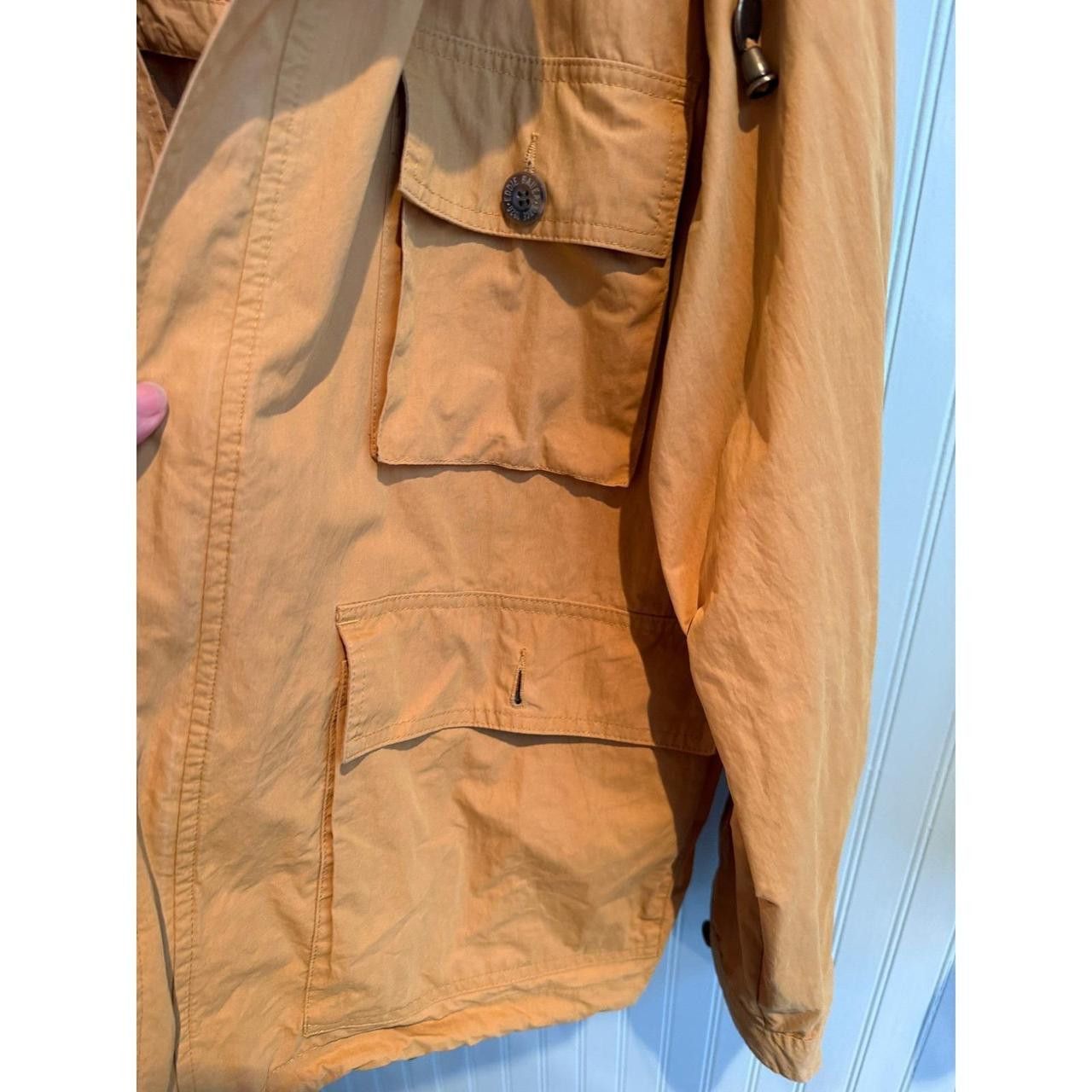 Eddie Bauer Vtg Eddie Bauer Mustard Ochre Hooded Field Utility Jacket L Size US L / EU 52-54 / 3 - 4 Thumbnail