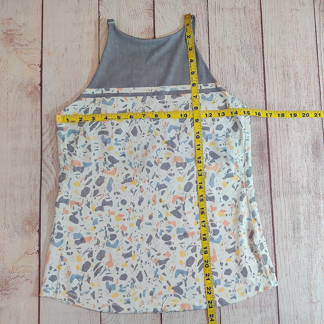 Prana prAna Emsley confetti high neck tank top sz S Size S / US 4 / IT 40 - 7 Thumbnail