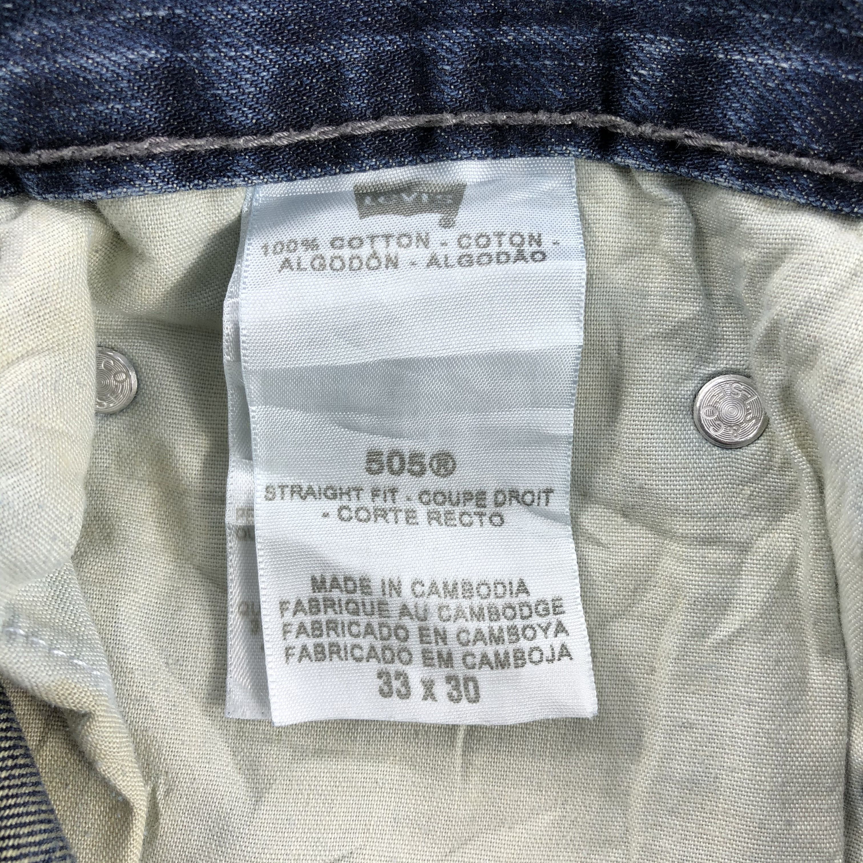 Levi's × Vintage Vintage Blue Levis 505 Jeans-JM1256 Size US 34 / EU 50 - 10 Thumbnail