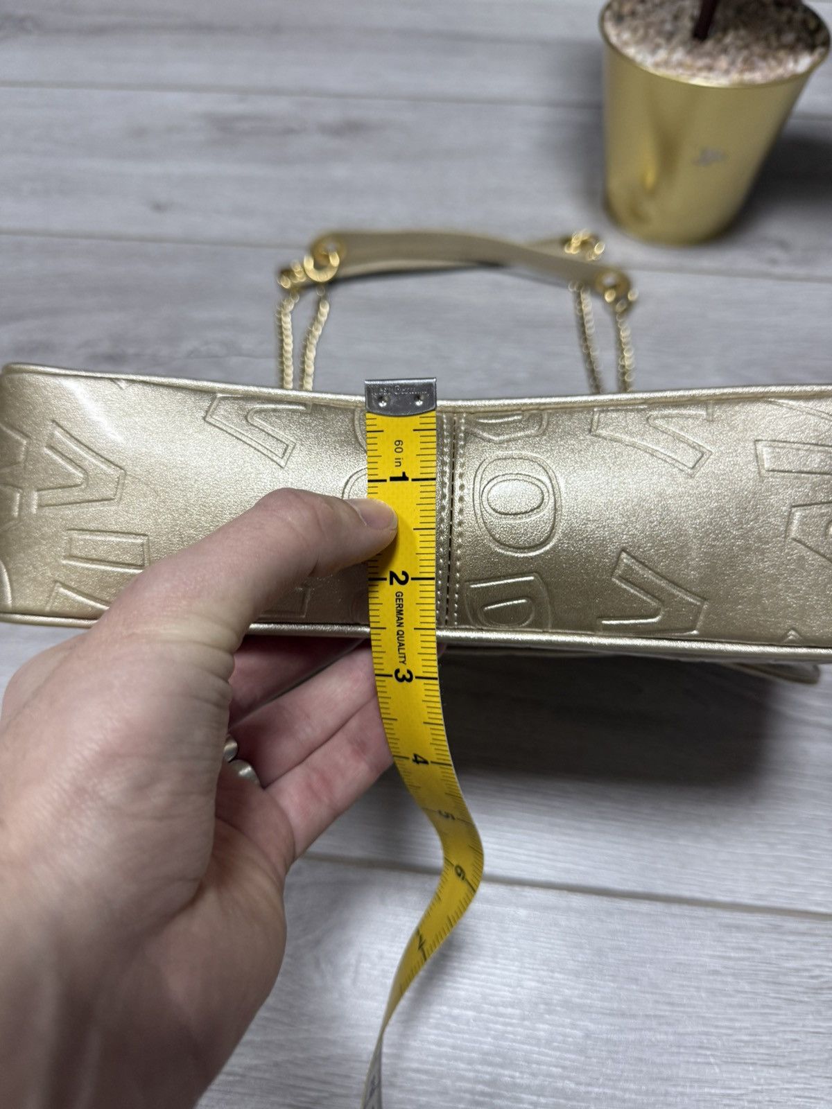 Vivienne Westwood Vivienne Westwood big gild orb monogram chain bag Size ONE SIZE - 16 Thumbnail