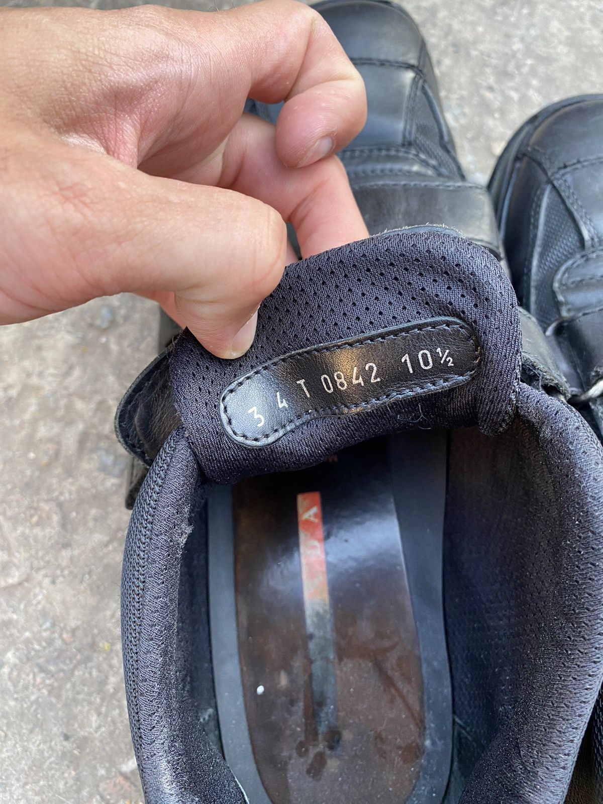 Prada × Vintage Prada 00s Vintage Leather straps shoes size 10.5 Size US 10.5 / EU 43-44 - 16 Thumbnail
