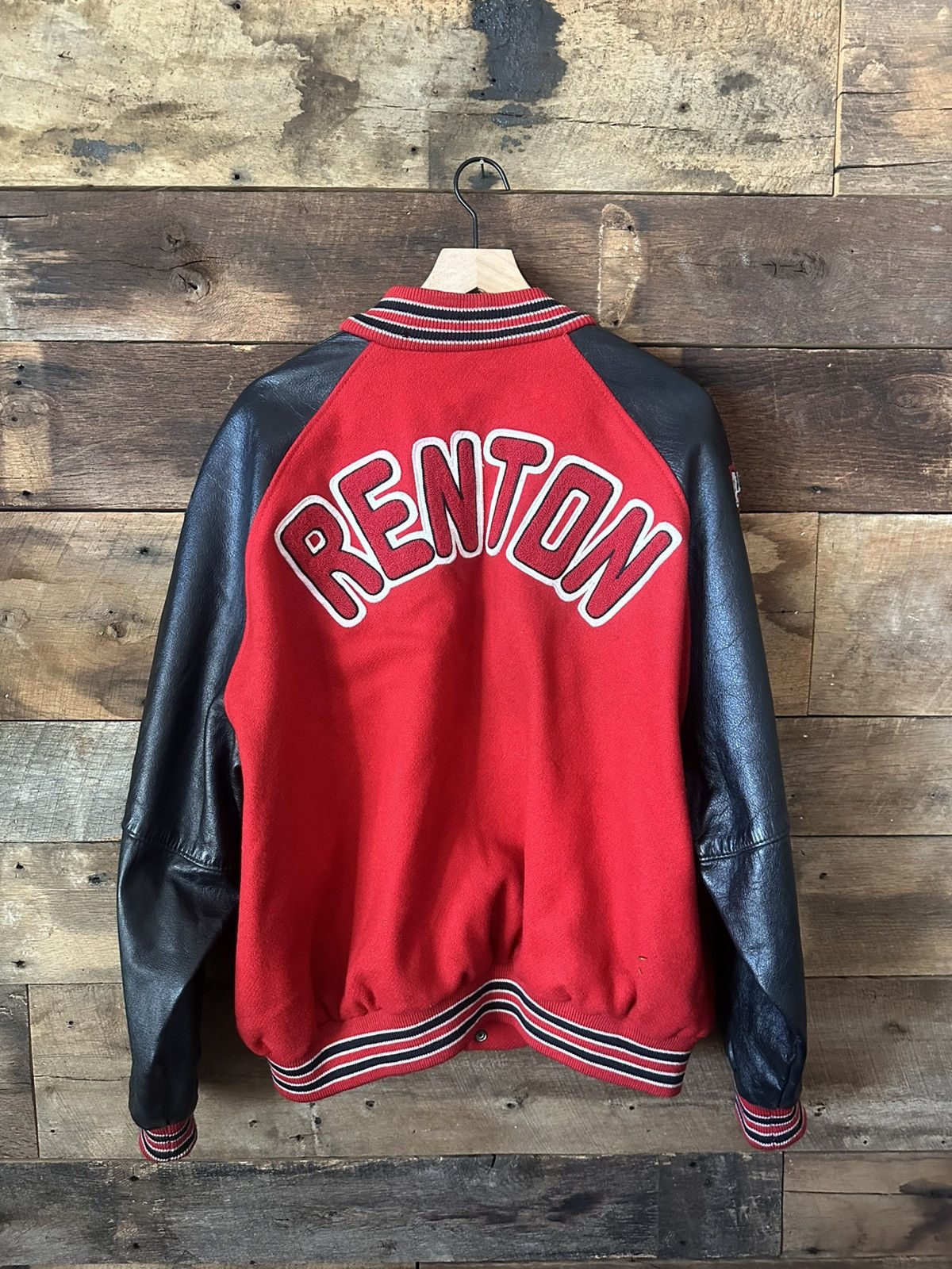 Dehen 1920 90s Dehen1920 Varsity Jacket - Boxy Fit - XL Short Size US XL / EU 56 / 4 - 5 Thumbnail