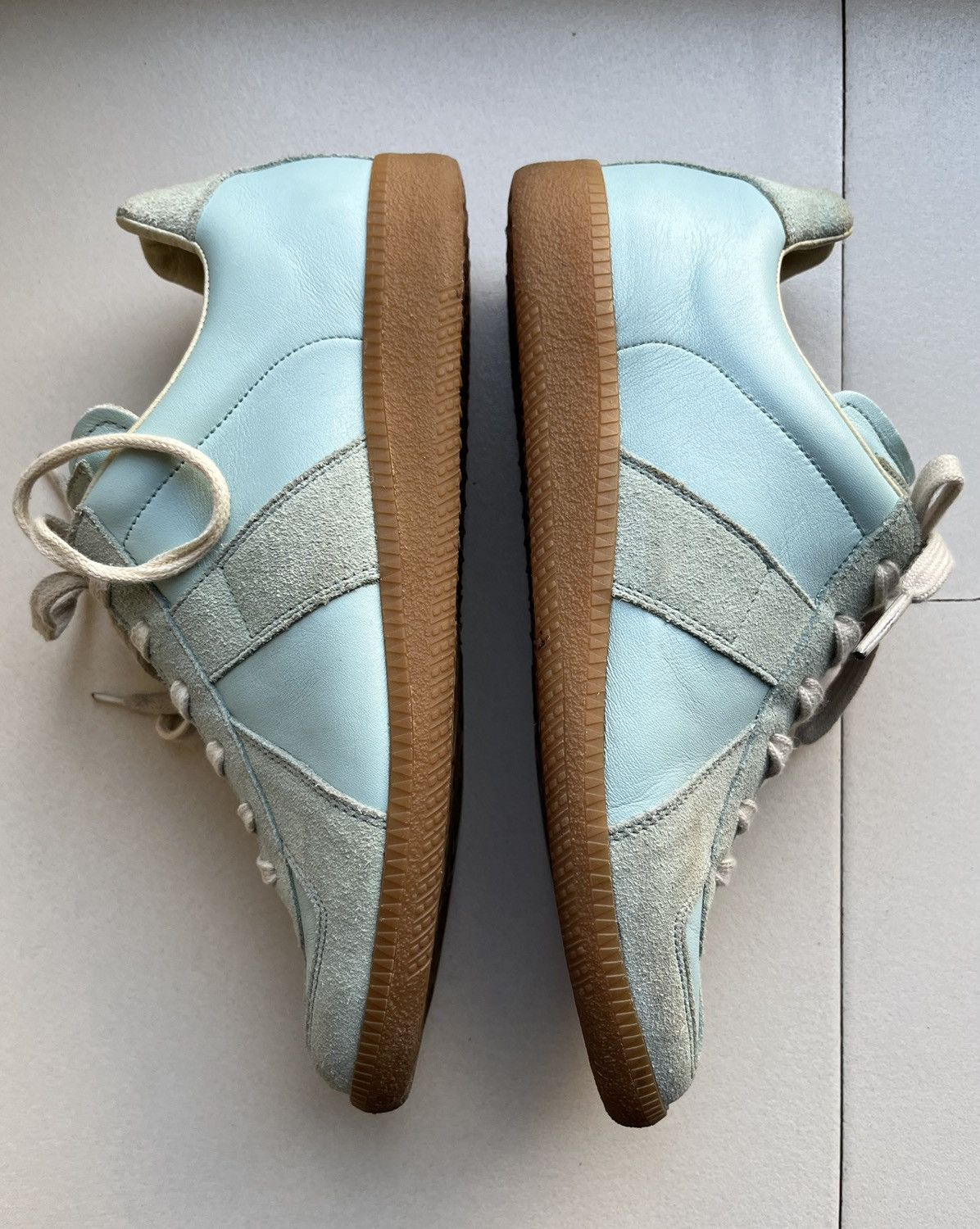 Maison Margiela Martin Era Replica Leather Trainers Size US 8 / IT 38 - 5 Thumbnail