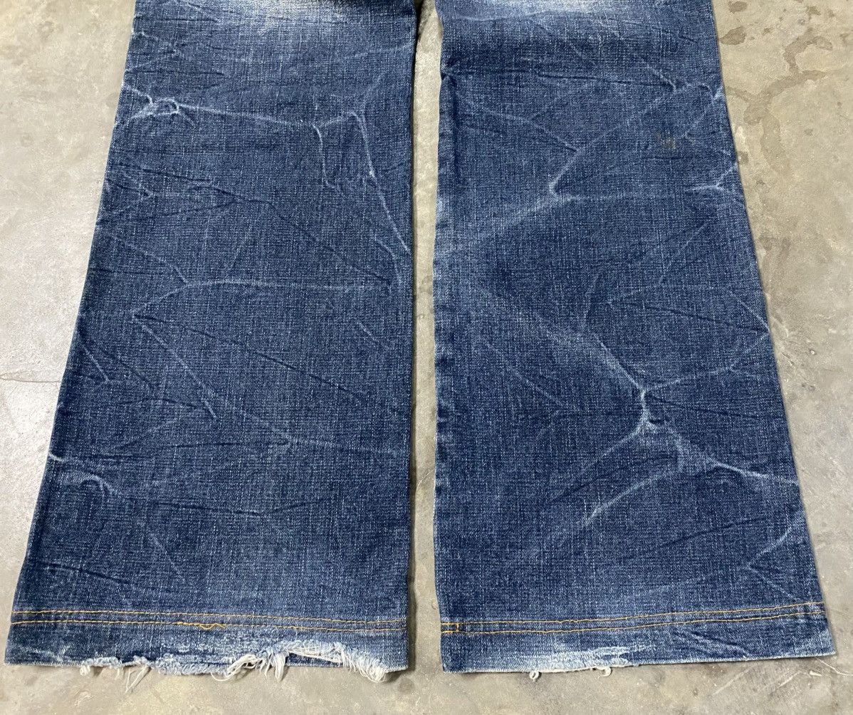 Japanese Brand × Vintage Flare Jeans The Vintage Standard Japan Wide Leg Flared @213 Size US 29 - 5 Thumbnail