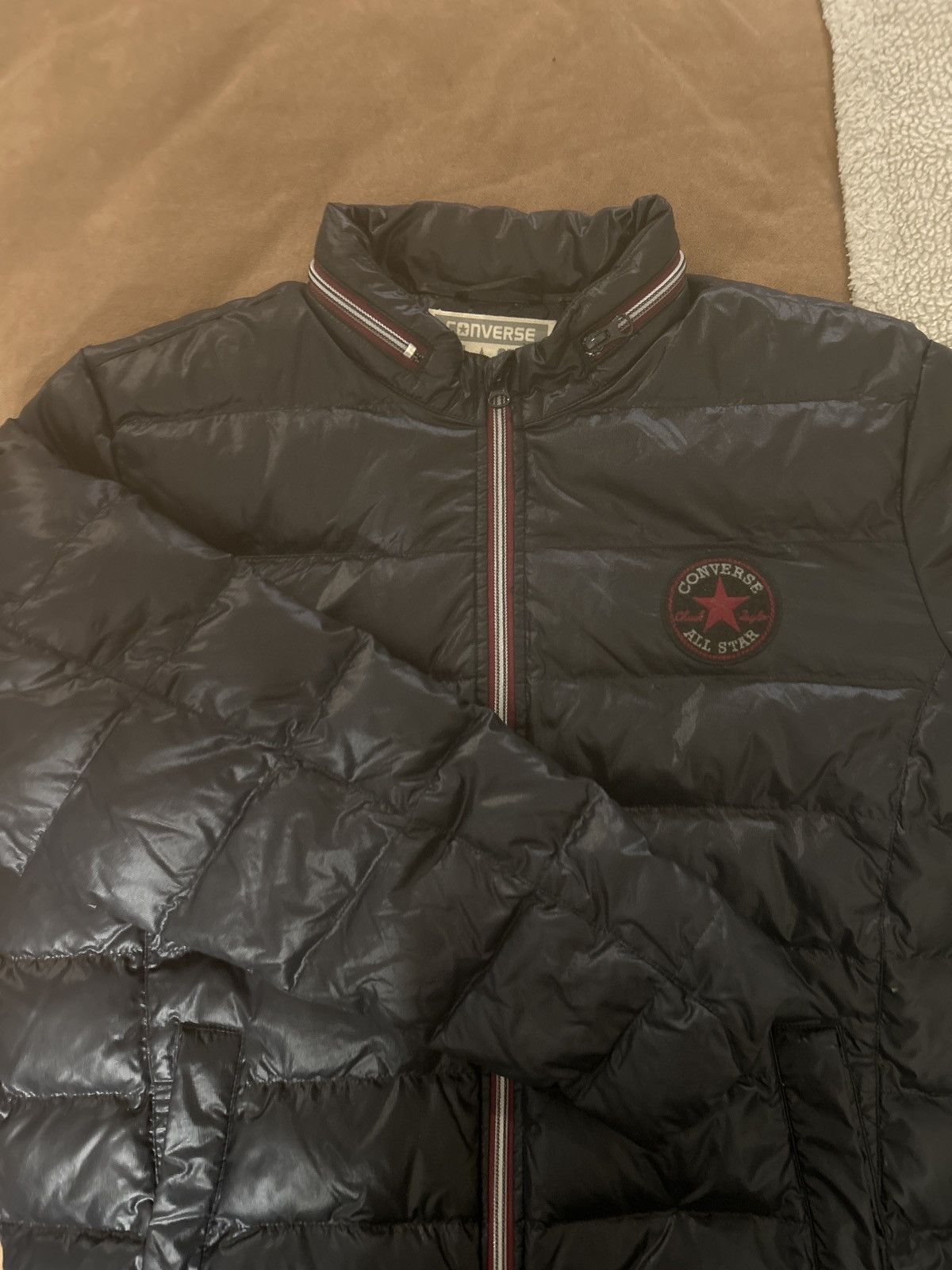 Converse Converse Puffer Jacket with fold out hood Size US S / EU 44-46 / 1 - 1 Thumbnail