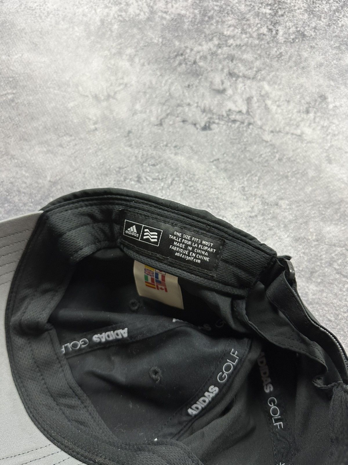 Adidas Vintage Adidas Centre Logo Mens Black Streetwear cap y2k hat Size ONE SIZE - 12 Thumbnail