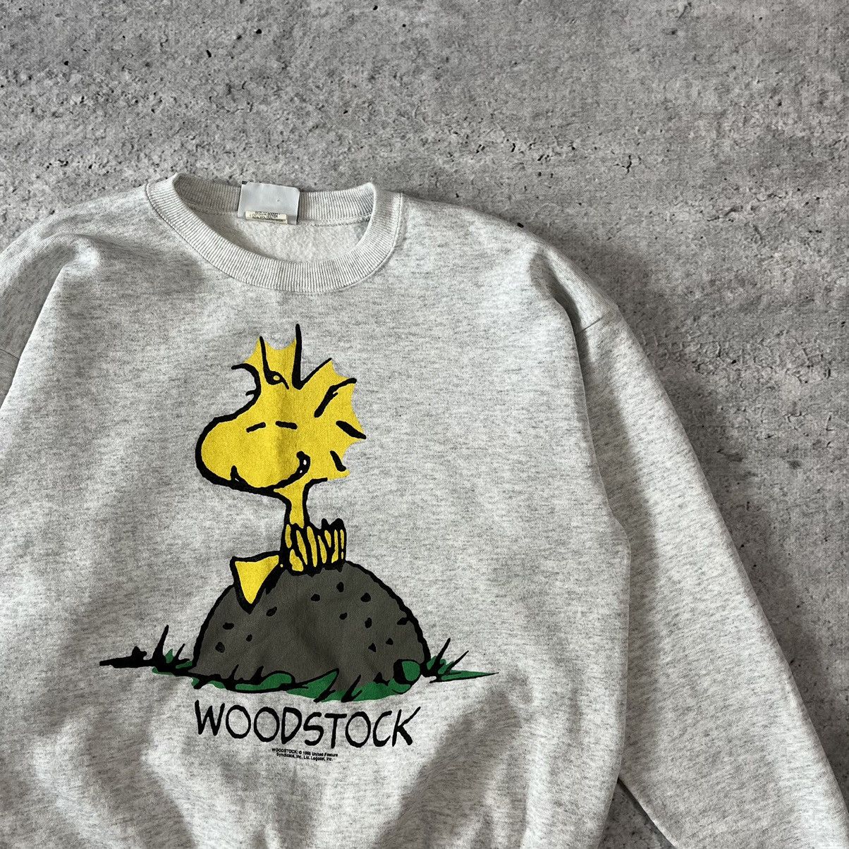 Peanuts × Vintage Vintage Peanuts x woodstock Lee crewneck sweatshirt 1965 90s Size US XL / EU 56 / 4 - 3 Thumbnail