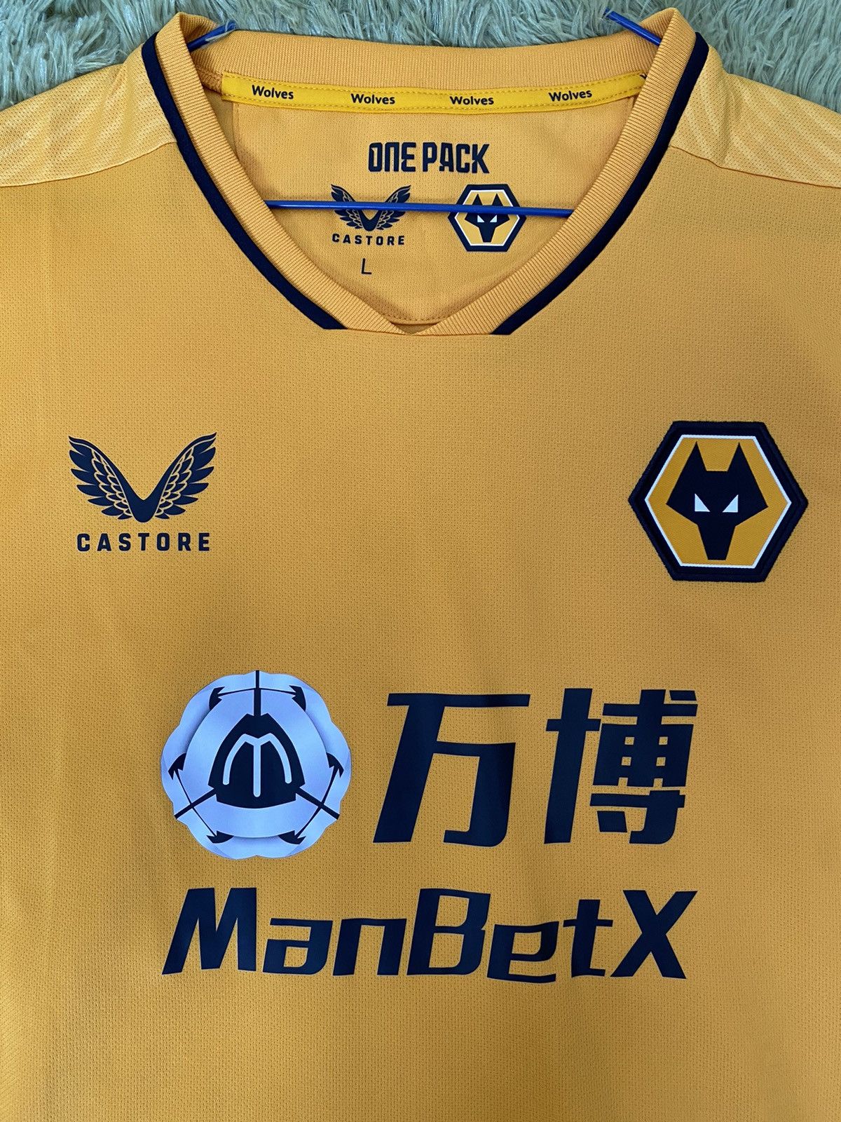 Castore Wolves Like New Jersey ☢️ Size US L / EU 52-54 / 3 - 2 Thumbnail