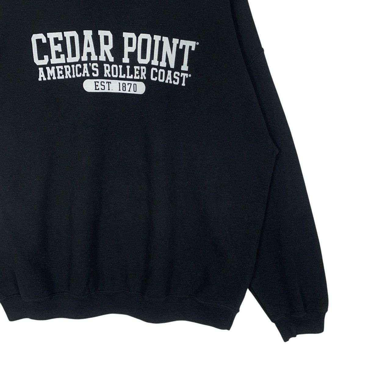 Japanese Brand × Vintage Vintage Mv SportWear Cedar Point Streetwear Sweatshirt Size US XL / EU 56 / 4 - 6 Thumbnail