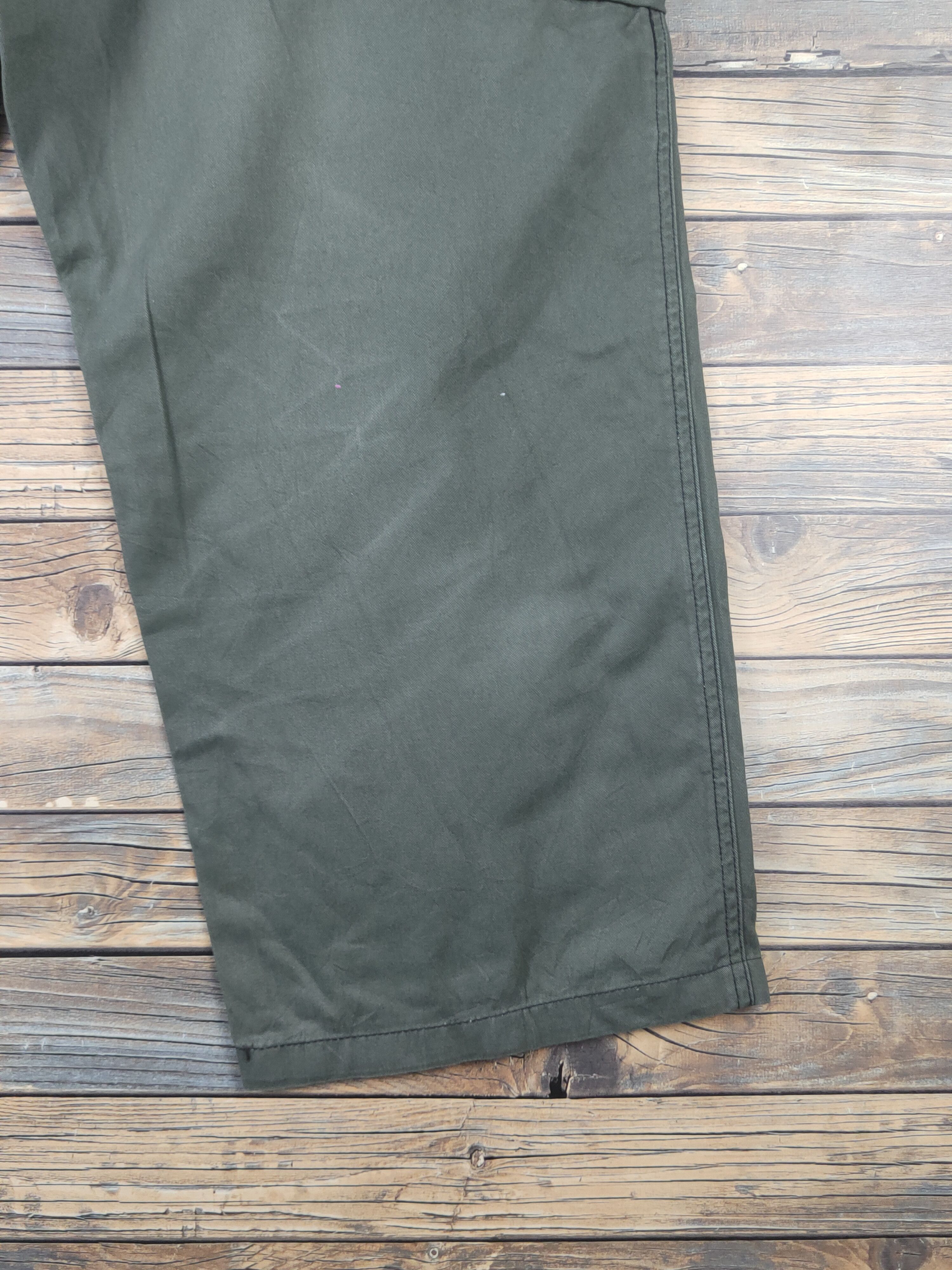 Japanese Brand DL Japanese Brand Dark Green Multipocket Cargo Pants #1653 Size US 36 / EU 52 - 11 Thumbnail