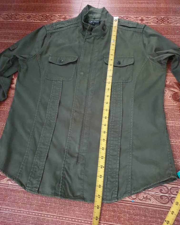 Beams Plus 💥Beams Heart green military jacket Size US M / EU 48-50 / 2 - 9 Thumbnail