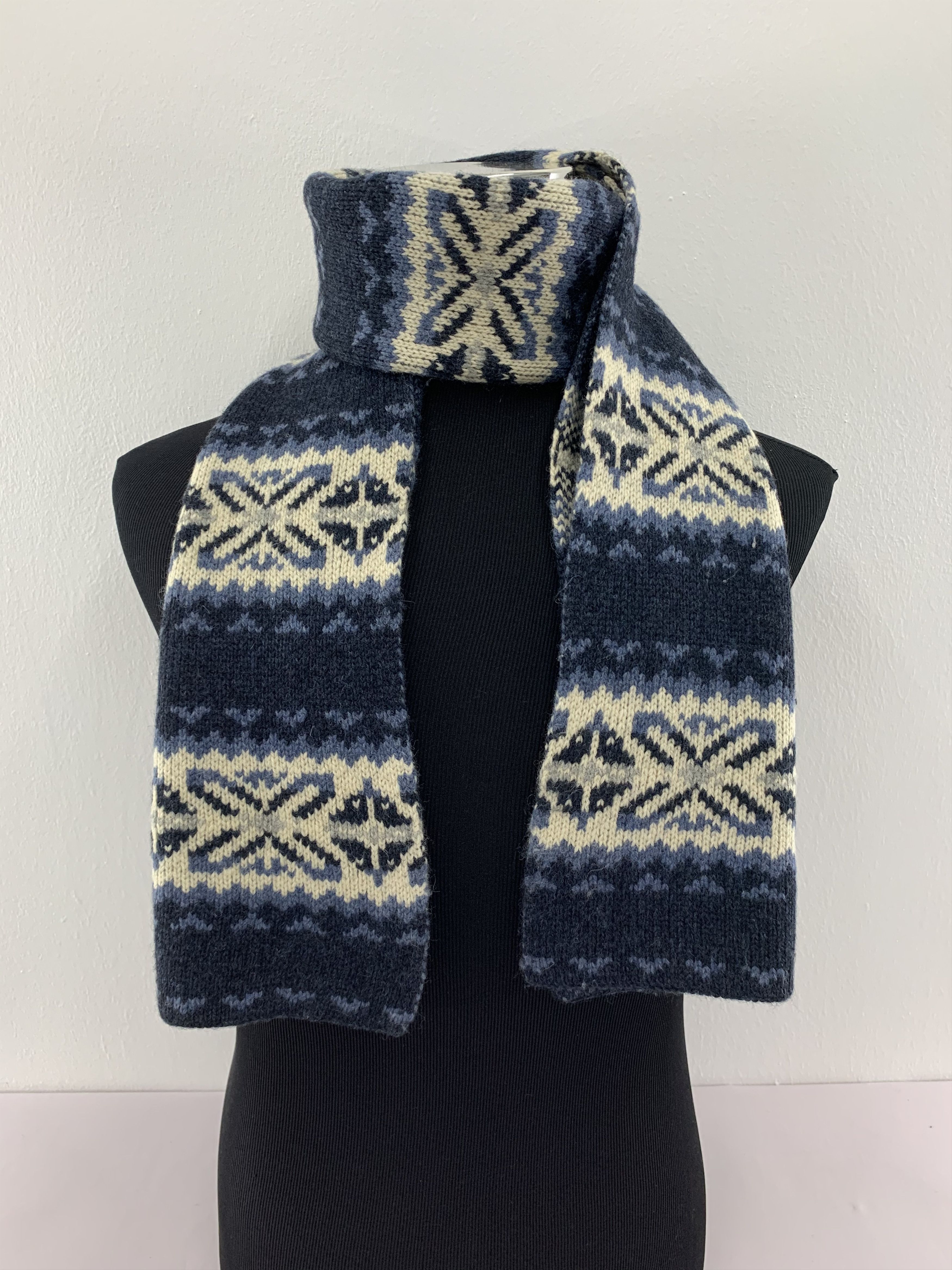 J. Press J. Press Scarf Wool Muffler Neck Wrap BL4408 Size ONE SIZE - 1 Thumbnail