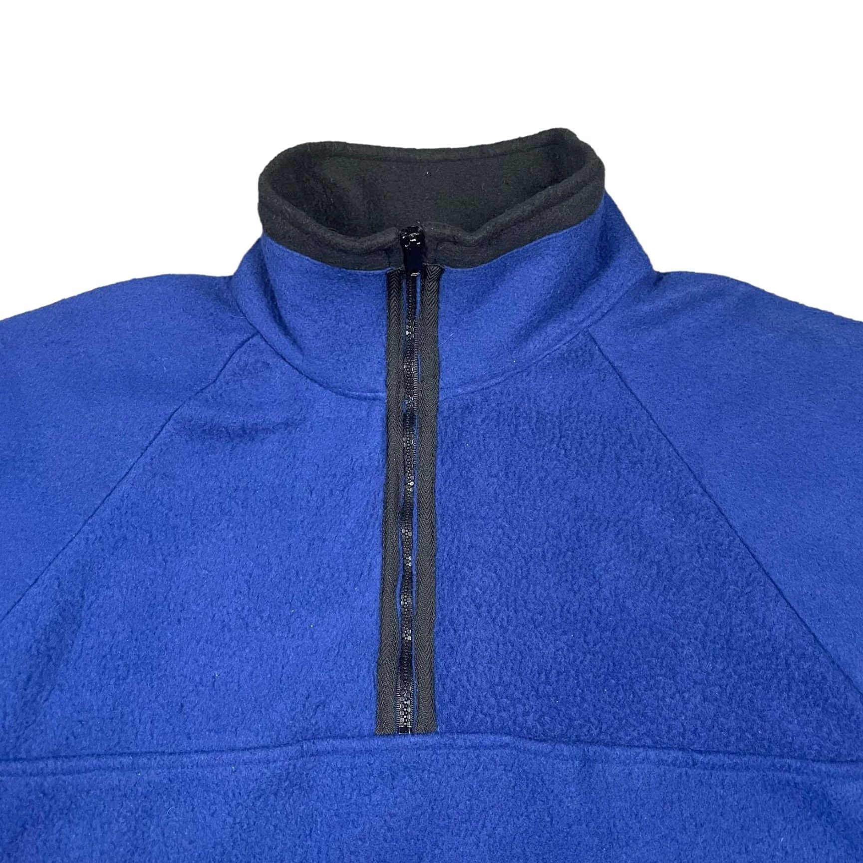 Vintage VINTAGE Big Creek Clothing Co. Quarter Zip Hiking Fleece Jacket Men’s Large Blue 90s Nature Outdoor Outdoor Mens Jacket Size US L / EU 52-54 / 3 - 3 Thumbnail
