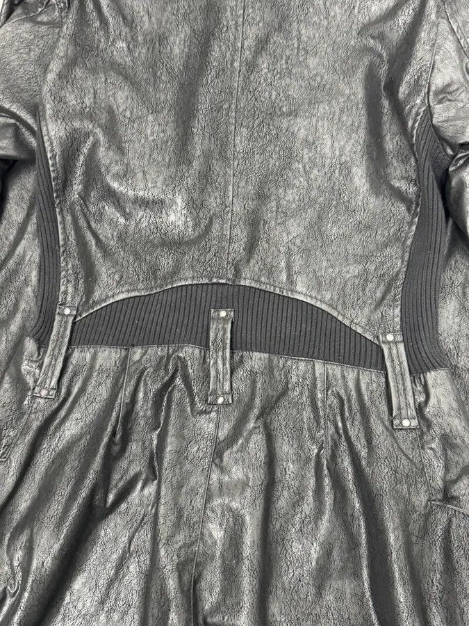 Emporio Armani 2000s Emporio Armani Black Leather Combination Size 42R - 13 Thumbnail