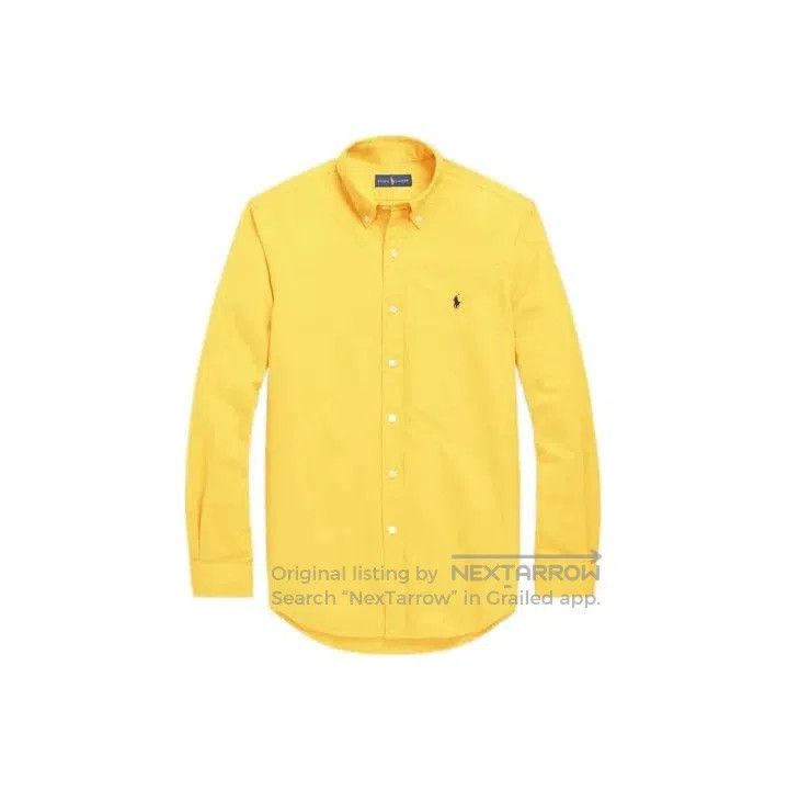 Polo Ralph Lauren Polo Ralph Lauren Men's Yellow Logo Embroidered Long. Size US XS / EU 42 / 0 - 1 Thumbnail