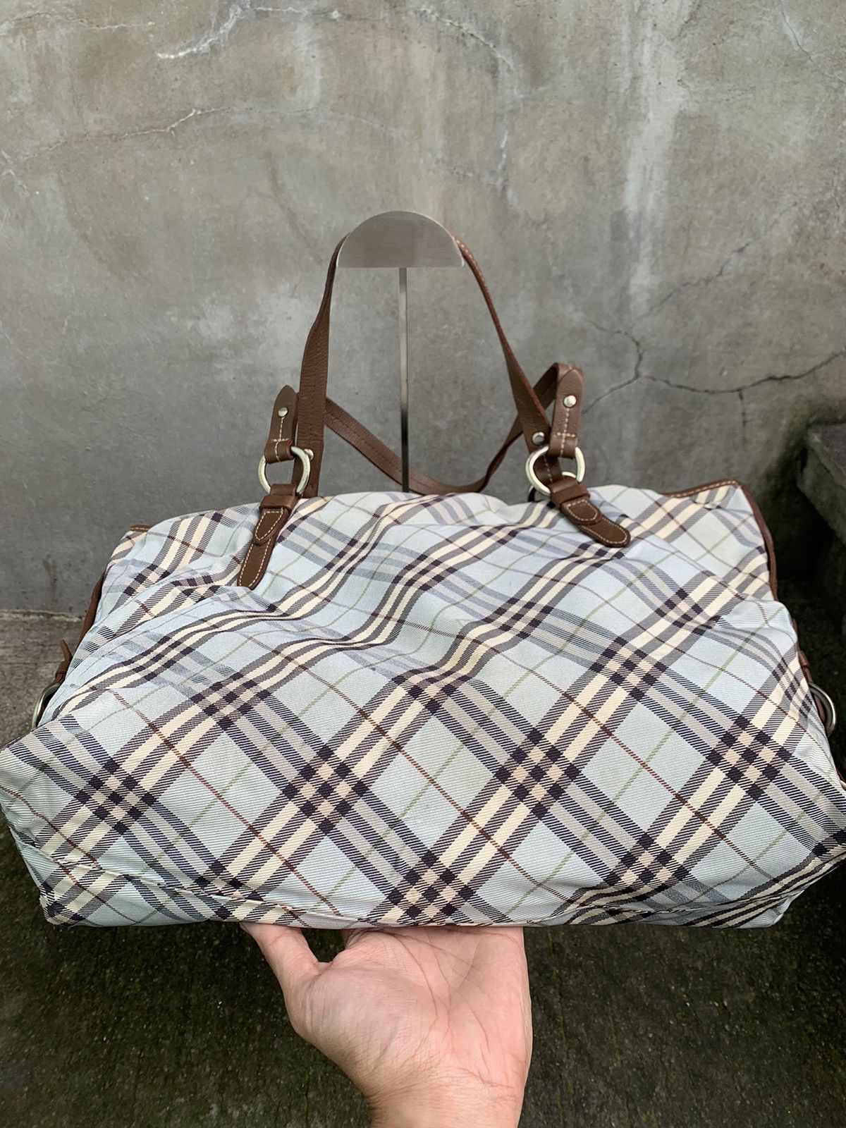Burberry Nova Plaid Shoulder Bag Size ONE SIZE - 5 Thumbnail