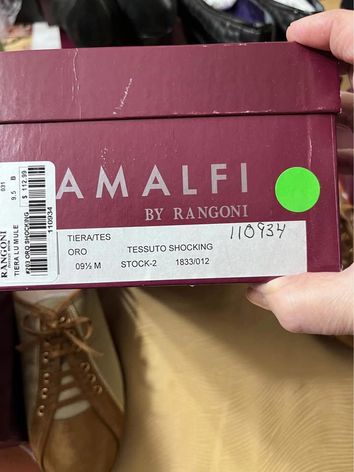 Other Amalfi by Rangoni Women's Wedge Sandals Size US 9 / IT 39 - 1 Thumbnail