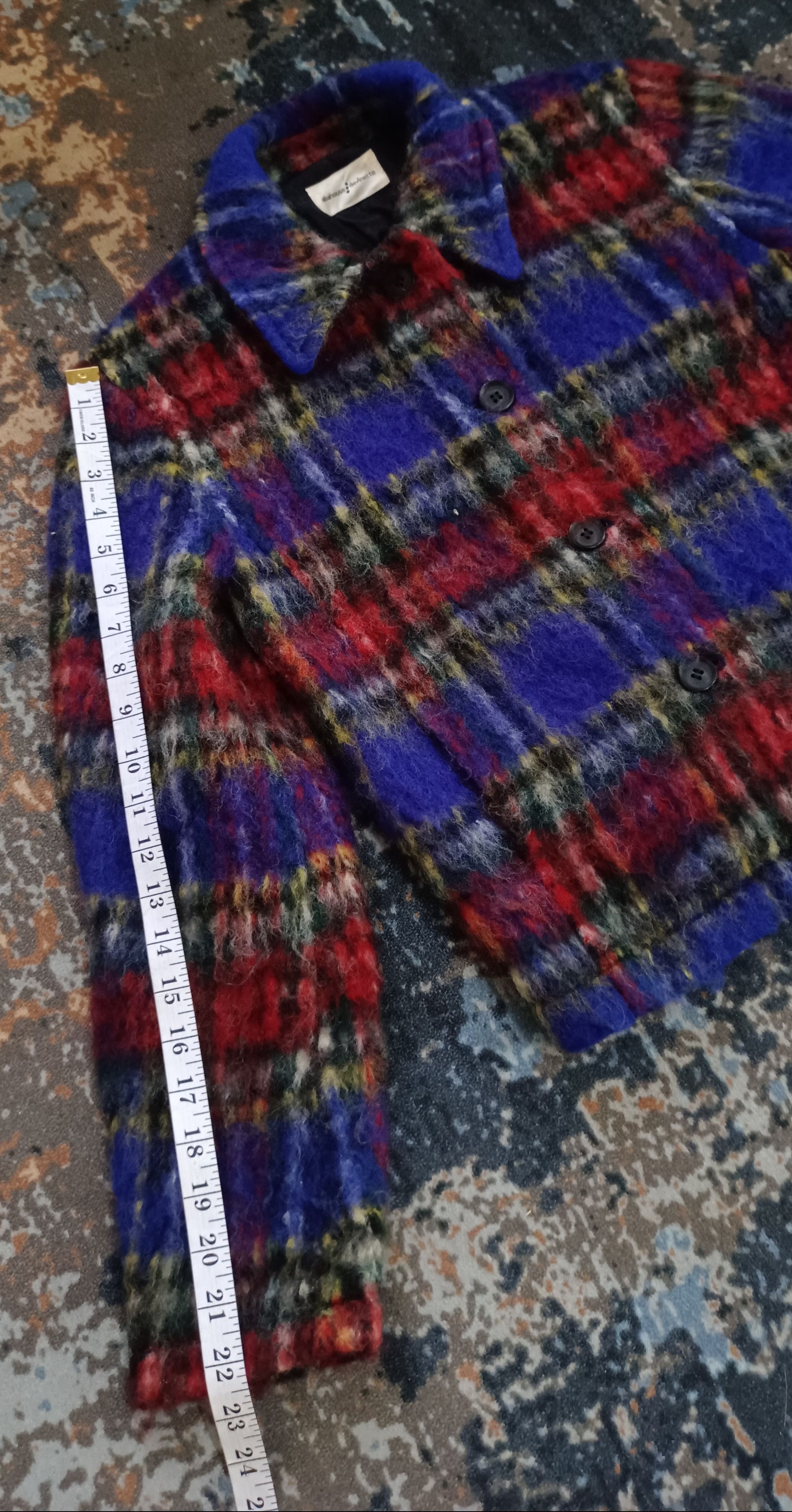 ABAHOUSE Vintage Abahouse Devinette Mohair Wool Jacket Size M / US 6-8 / IT 42-44 - 12 Thumbnail