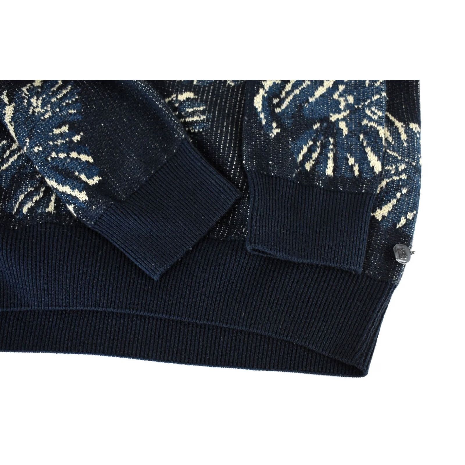 Scotch & Soda SCOTCH & SODA Jumper Men SMALL Knitted Pullover Crew Neck Patterned Blue Size US S / EU 44-46 / 1 - 5 Thumbnail
