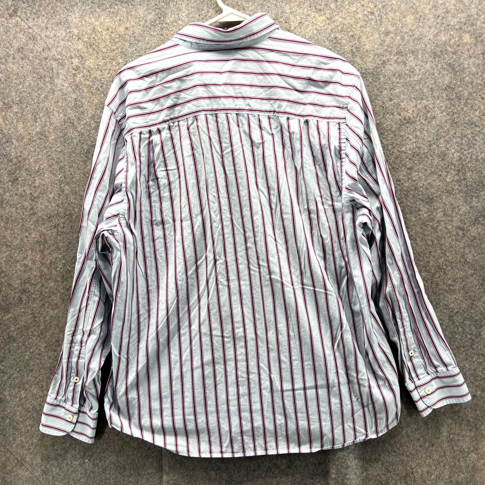 Tommy Bahama VINTAGE Tommy Bahama Shirt Men XL Button-Up Striped Blue Red Casual Dress Button-Down Pattern Size US XL / EU 56 / 4 - 2 Thumbnail