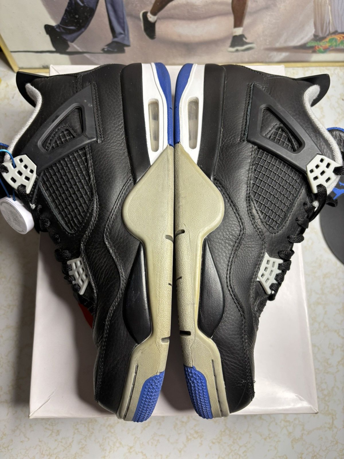 Jordan Brand Air Jordan 4 Retro Motorsports Alternate 2017 Size US 11.5 / EU 44-45 - 4 Thumbnail