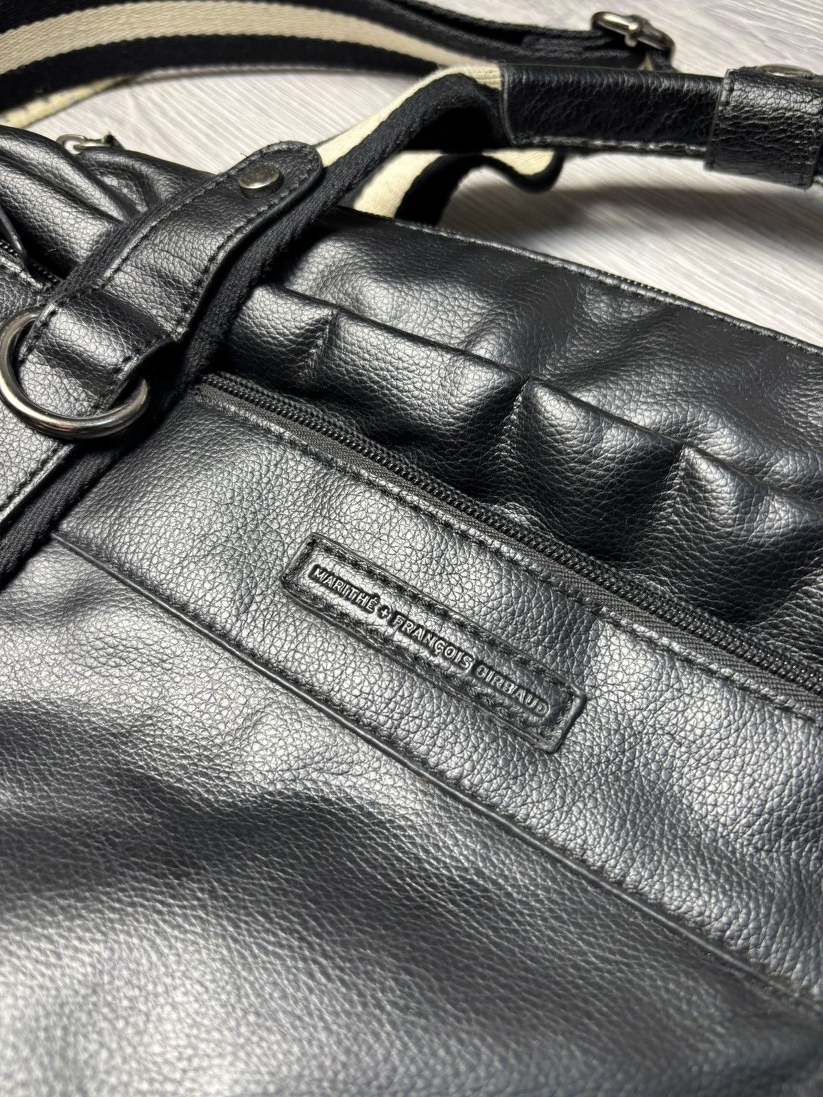 Marithe + Francois Girbaud Rare Marithe Francois Girbaud satchel leather bag Size ONE SIZE - 5 Thumbnail