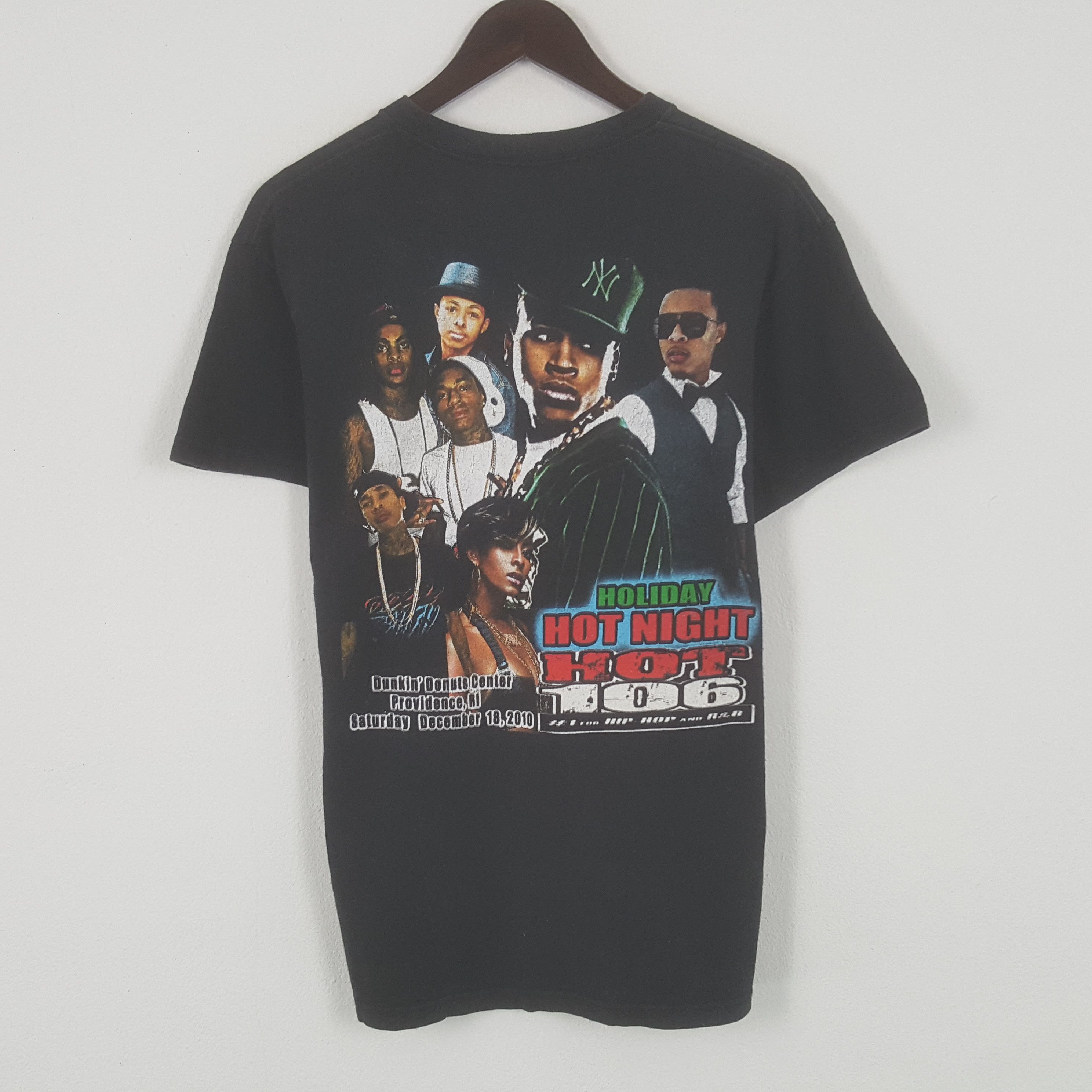Rap Tees × Vintage Vintage Holiday Hot Night Raper Tshirt Size US M / EU 48-50 / 2 - 3 Thumbnail