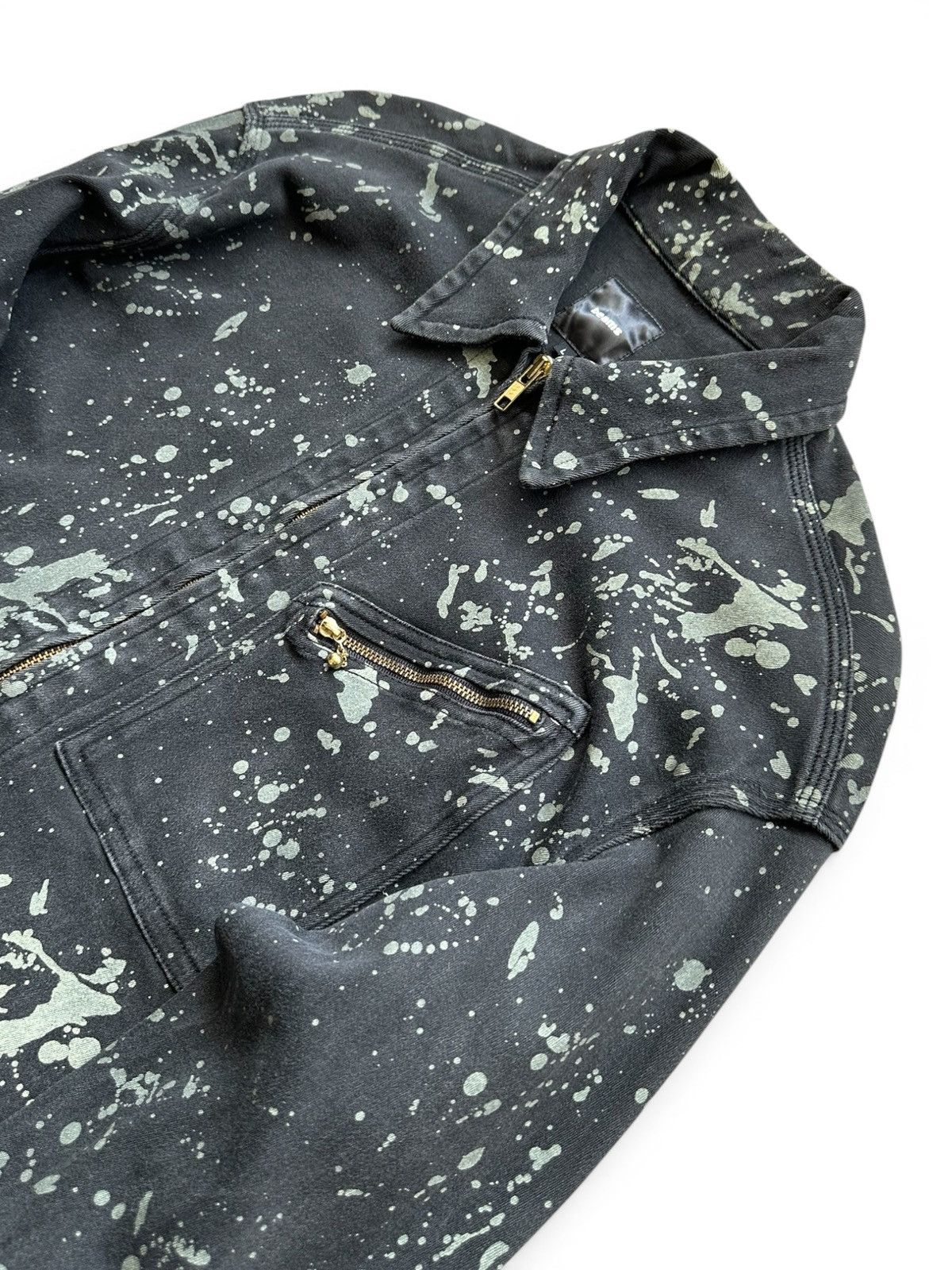 Beams Japan 2007 S/S BEAMS Japan painted zipper jacket Size US M / EU 48-50 / 2 - 6 Thumbnail