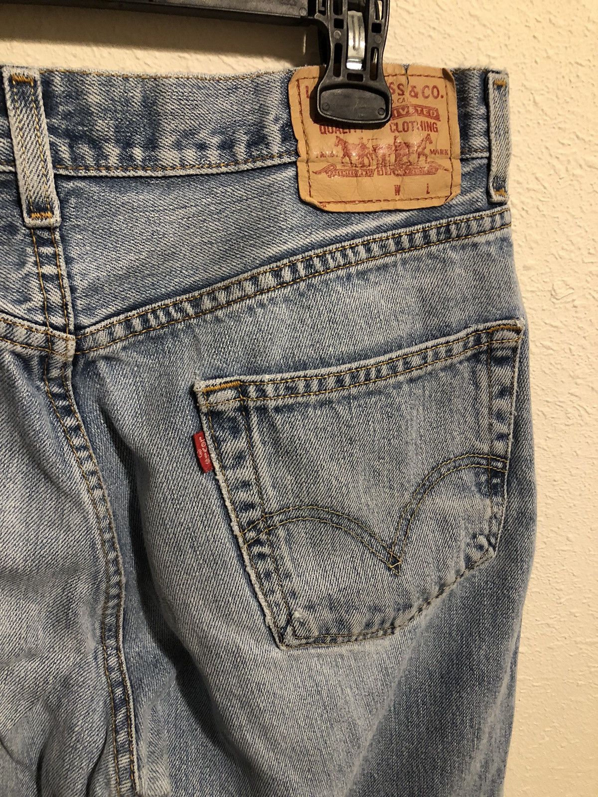 Levi's × Levi's Vintage Clothing × Vintage Vintage Levi’s 550 Relaxed Fit Baggy Denim Jeans Faded Size US 34 / EU 50 - 7 Thumbnail
