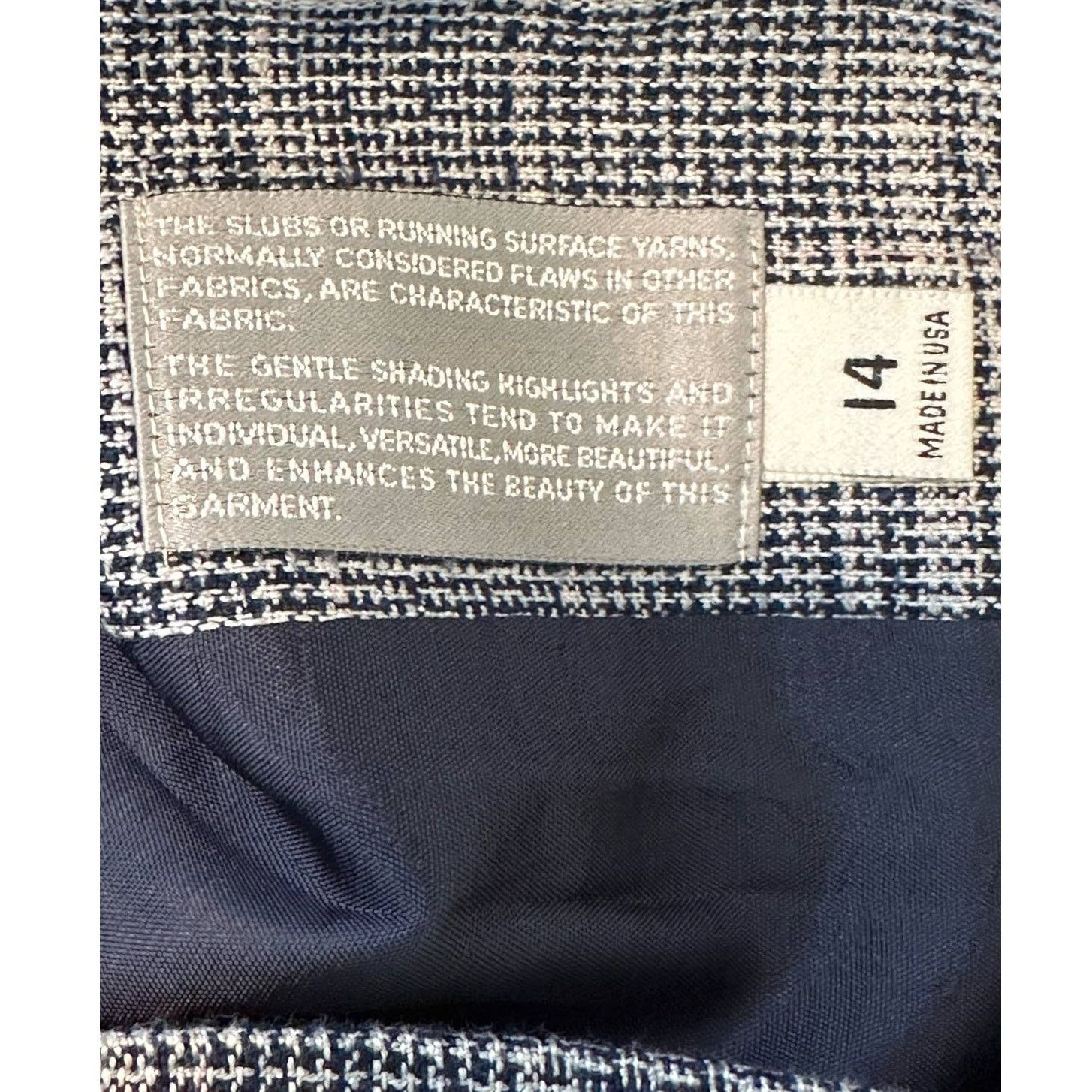 Evan Picone Evan Picone blue plaid 4 button blazer size 14 Size XL / US 12-14 / IT 48-50 - 4 Thumbnail